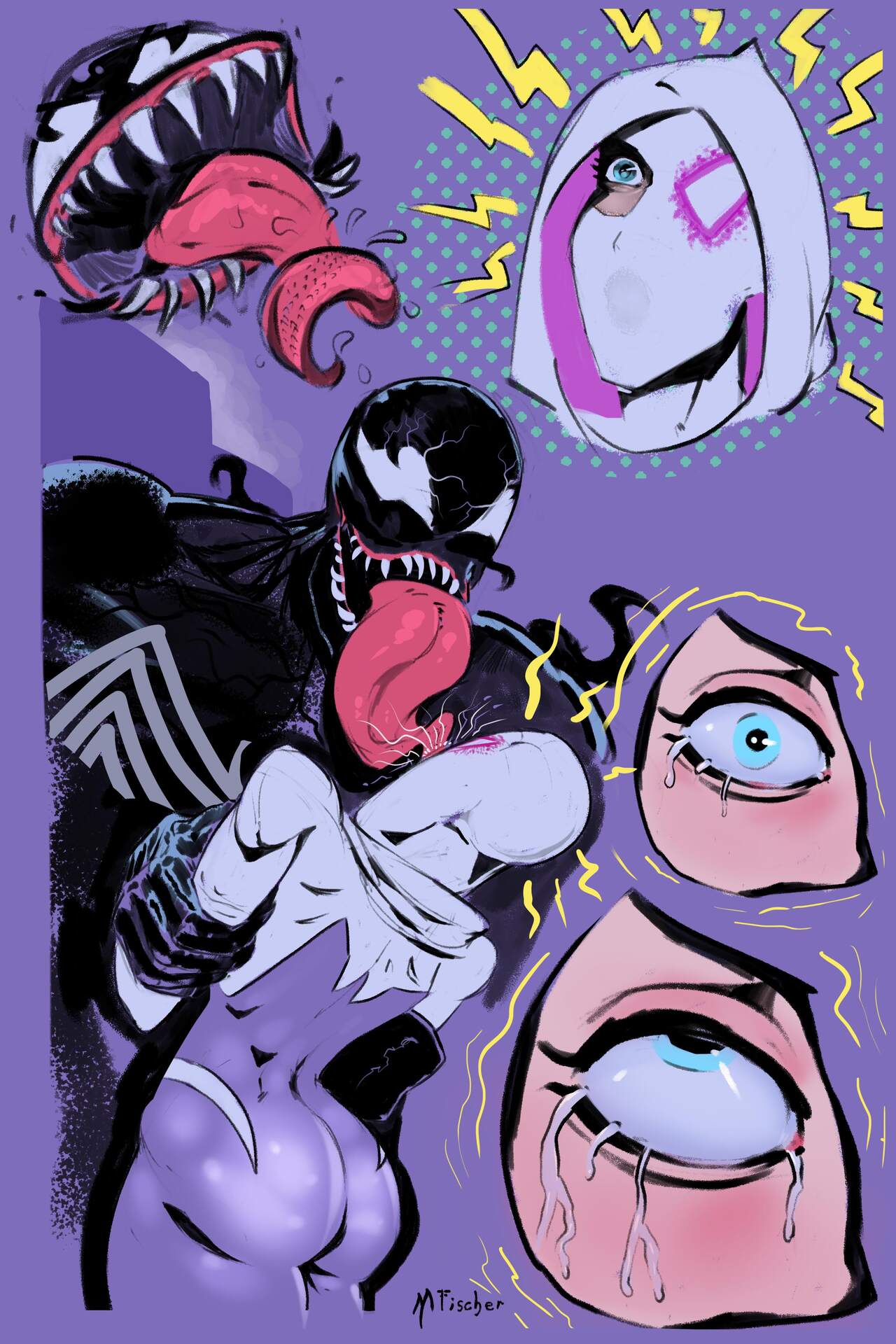 Venoms Kiss 1 - Spider-Gwen vs Venom numero d'image 1
