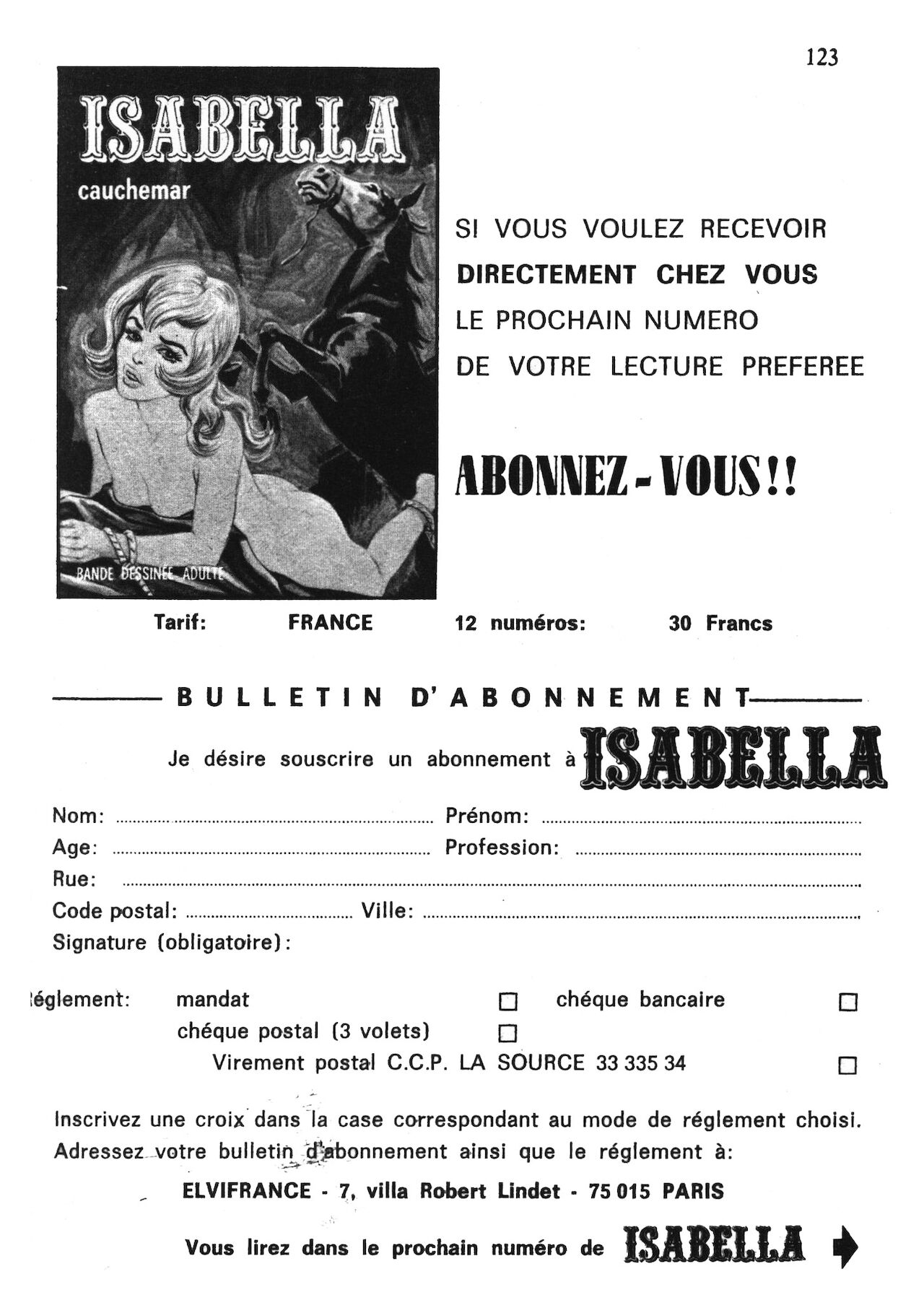 Isabella, la Duchesse du Diable - T063 - Un carrosse pour lenfer numero d'image 122