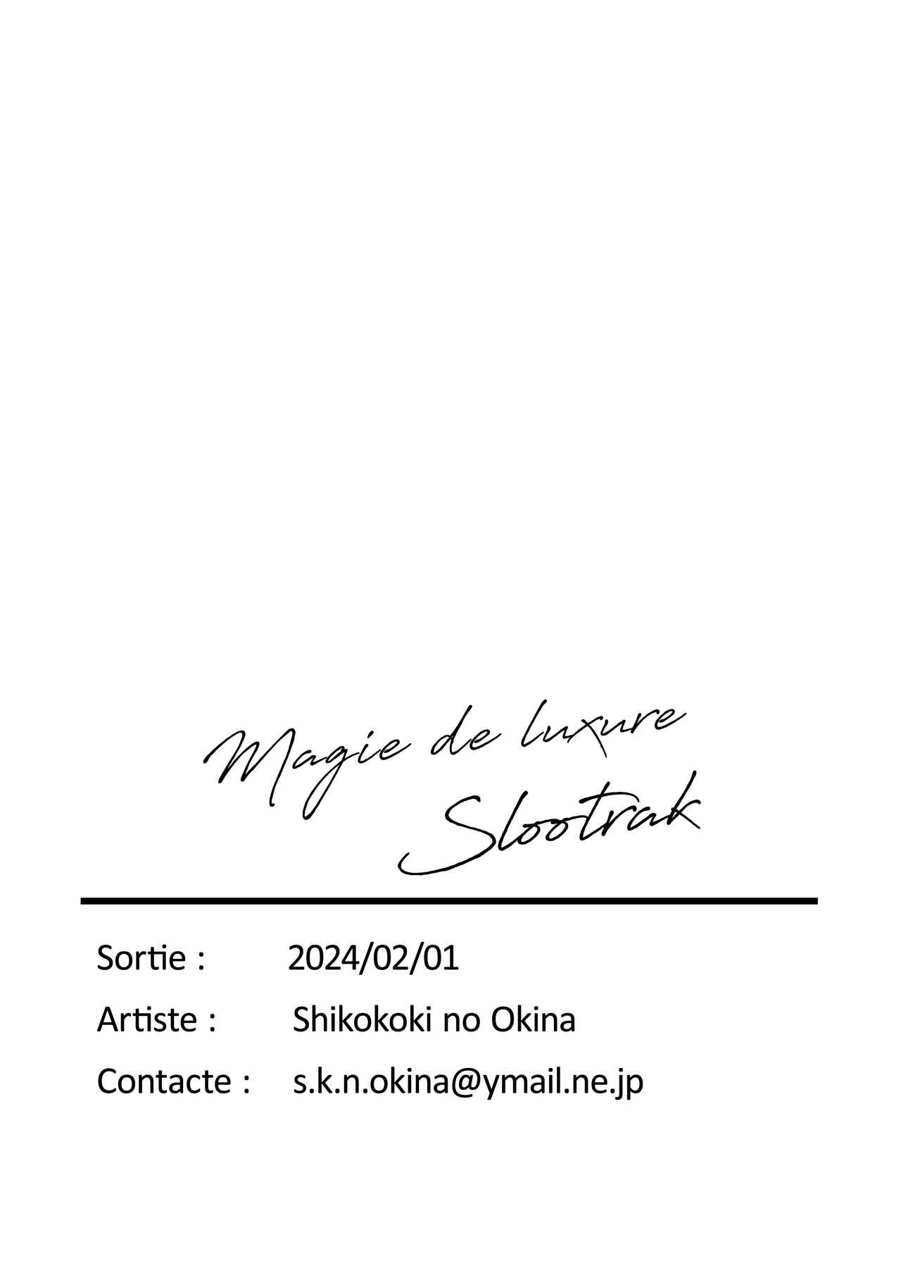 Ippan Saiin Mahou Otsuyu Dark - General aphrodisiac magic Otsuyu dark  Magie de luxure numero d'image 26