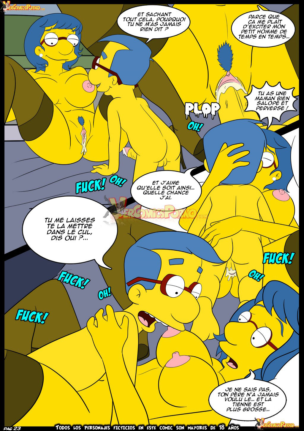 Los Simpsons Viejas Costumbres 6 Aprendiendo con mamà numero d'image 23