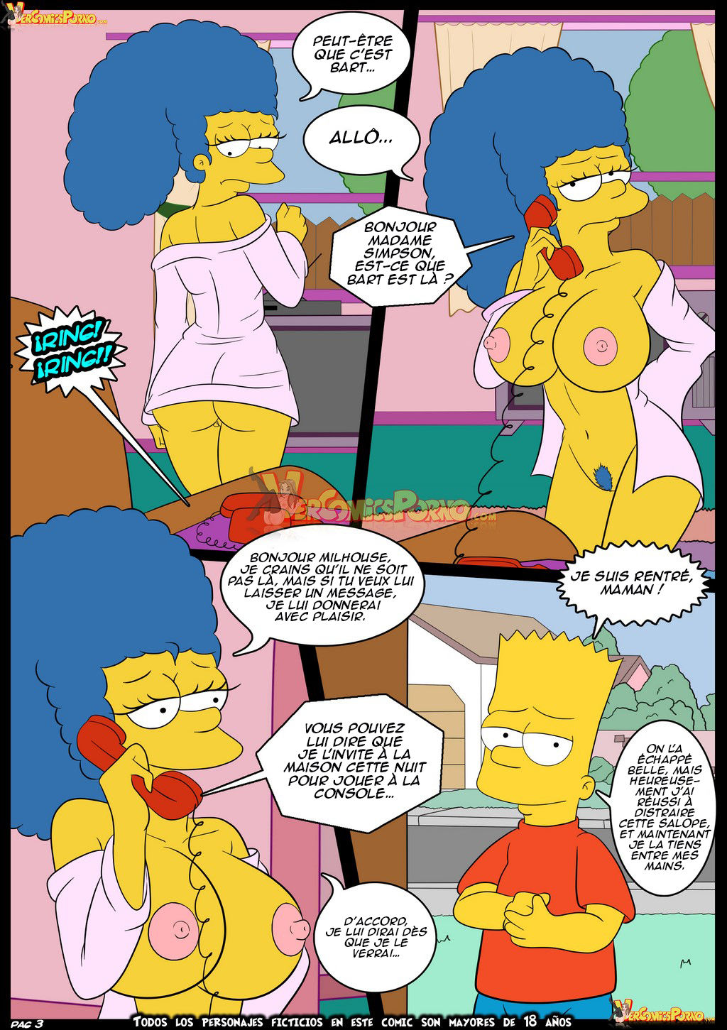 Los Simpsons Viejas Costumbres 6 Aprendiendo con mamà numero d'image 3