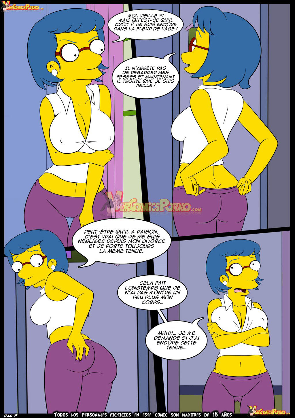 Los Simpsons Viejas Costumbres 6 Aprendiendo con mamà numero d'image 7