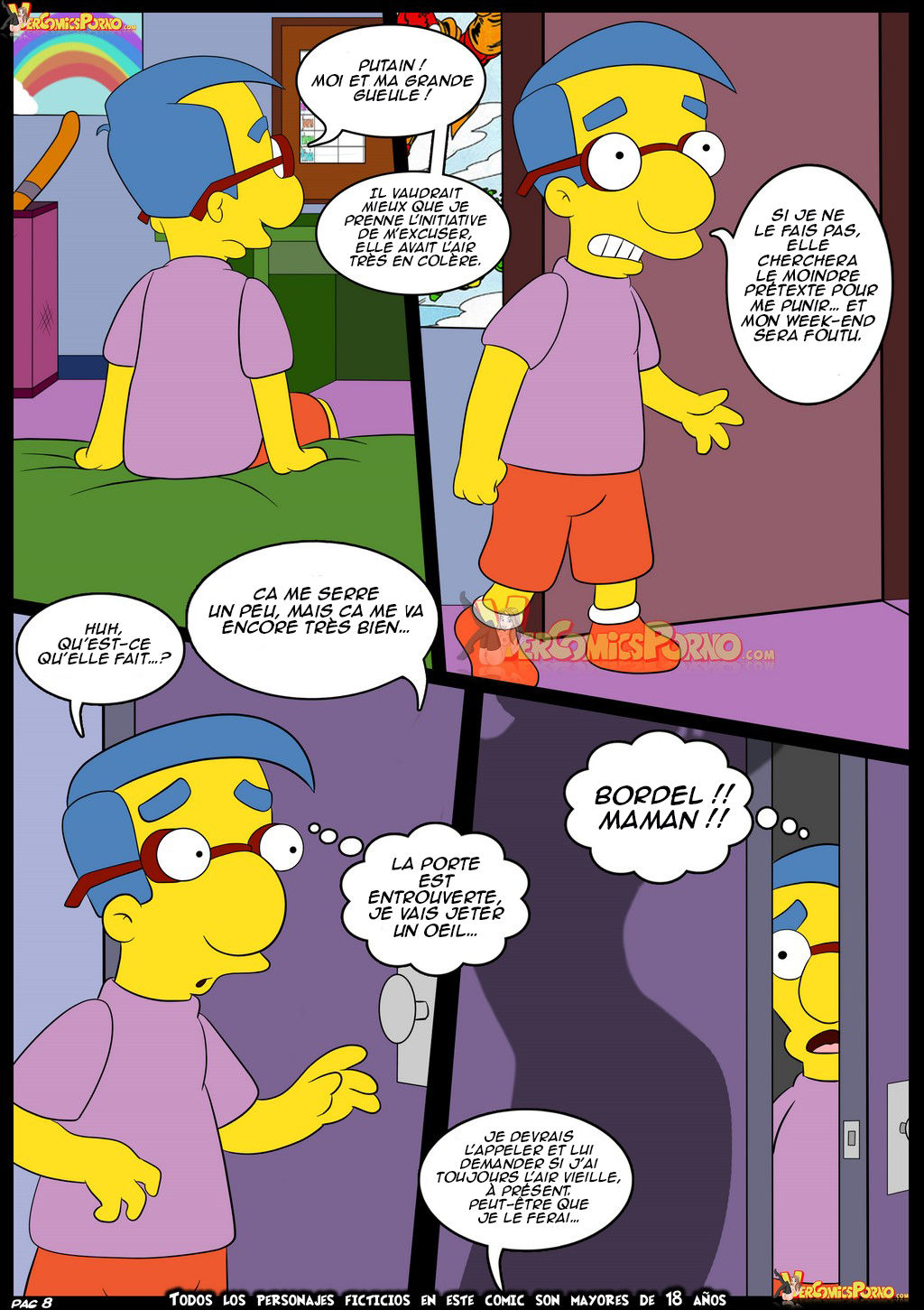Los Simpsons Viejas Costumbres 6 Aprendiendo con mamà numero d'image 8