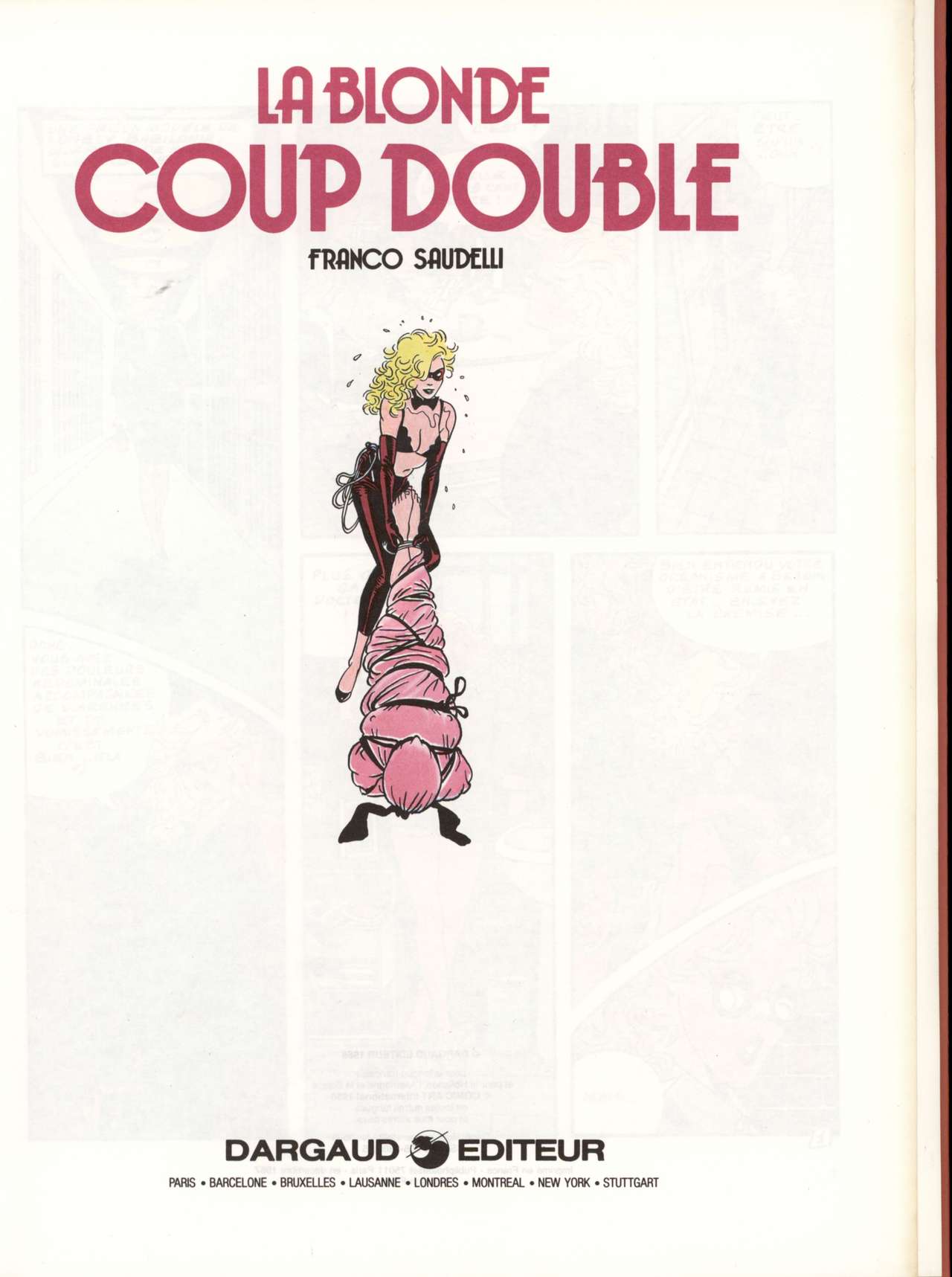 La Blonde : Coup Double numero d'image 3