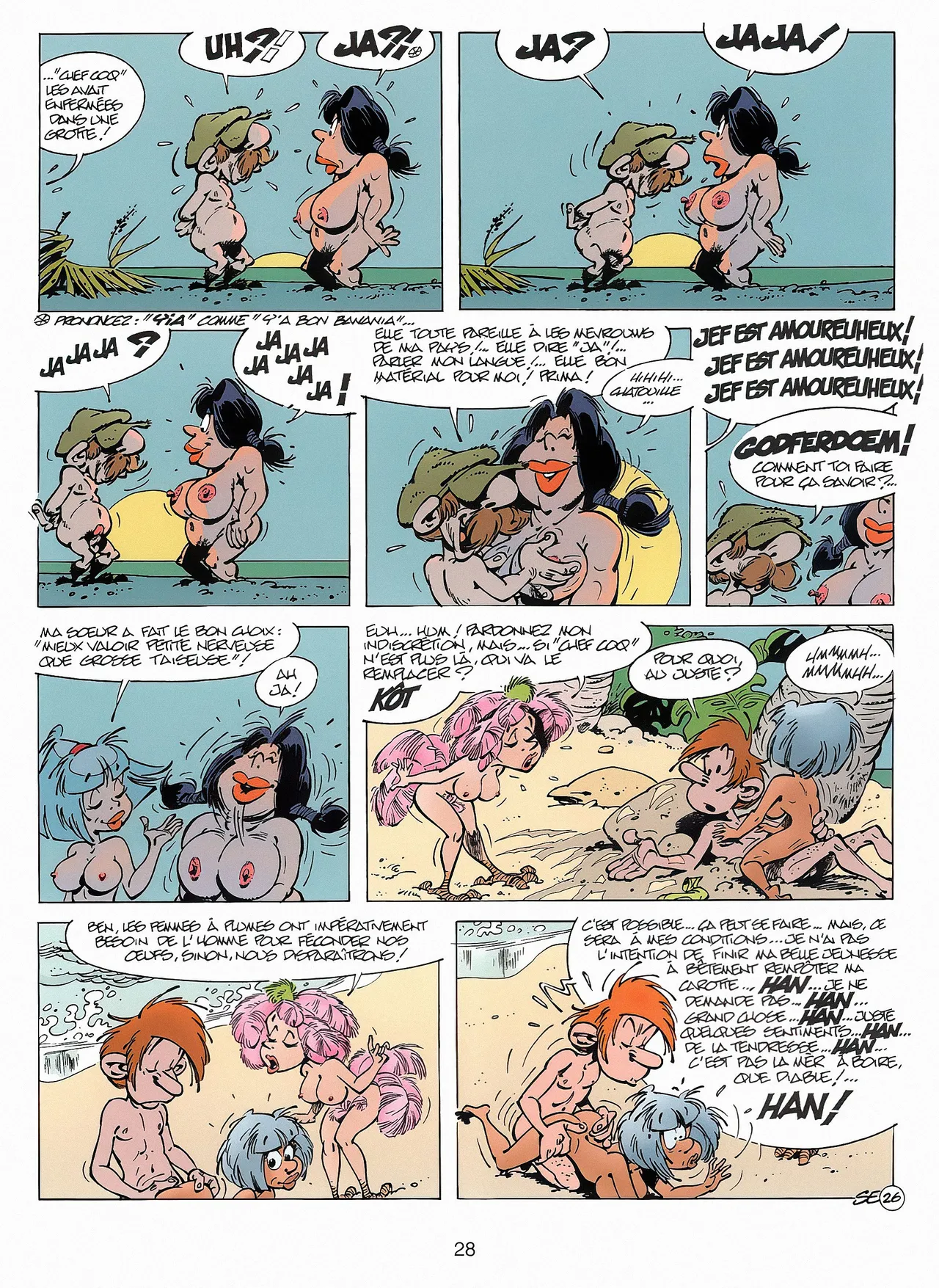 Les petites femmes 02 - Les petites femmes...a plumes numero d'image 30