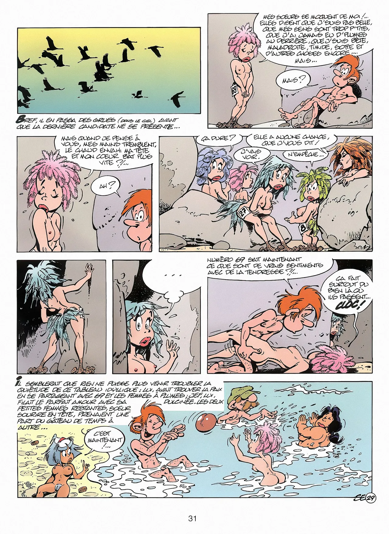 Les petites femmes 02 - Les petites femmes...a plumes numero d'image 33