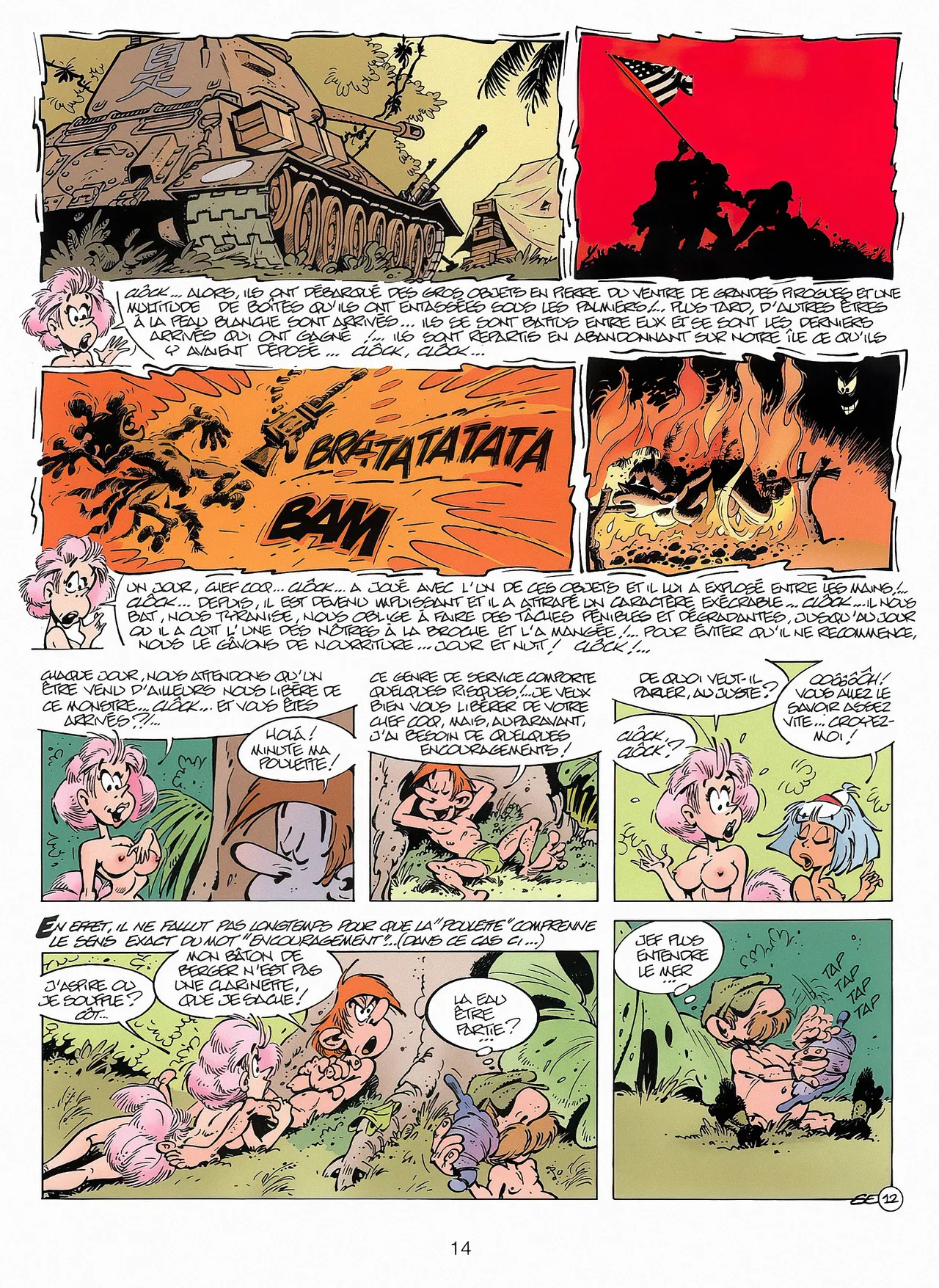 Les petites femmes 02 - Les petites femmes...a plumes numero d'image 16
