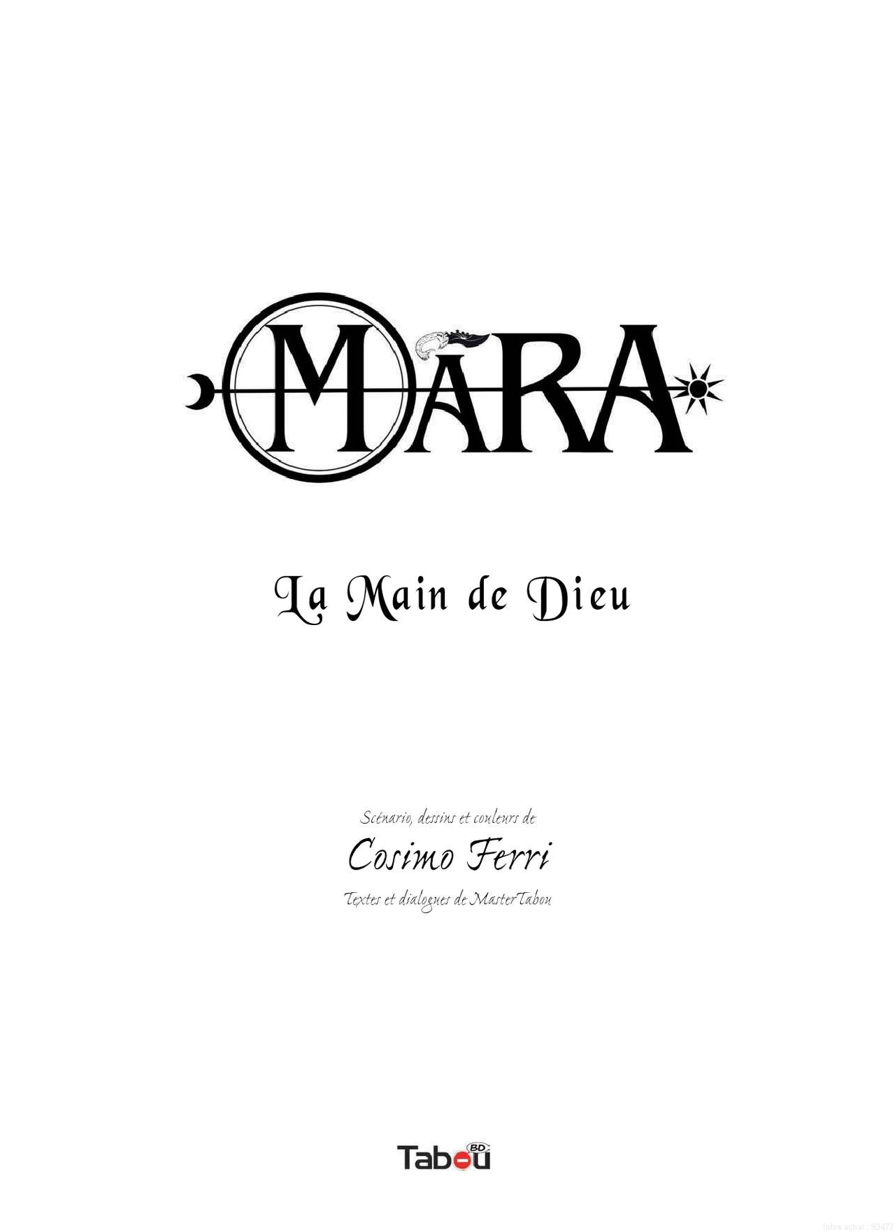 Mara - Volume 5 : La main de Dieu - 2017 numero d'image 2
