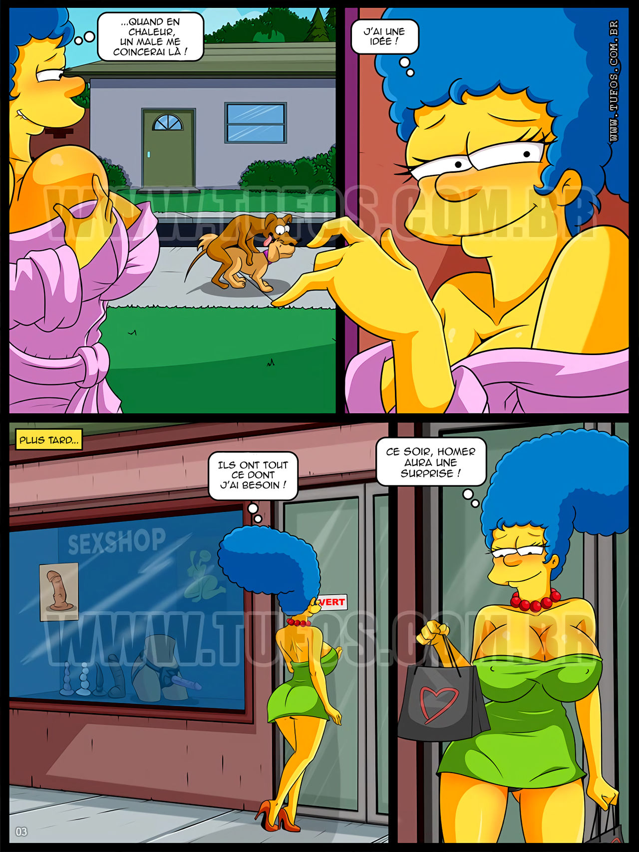 - The Simpsons - Chienne en chaleur - numero d'image 2