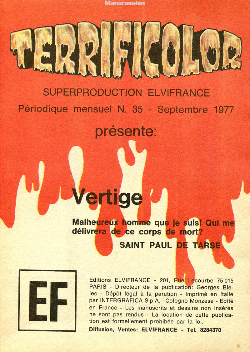Elvifrance - Terrificolor - 035 - Vertige numero d'image 2