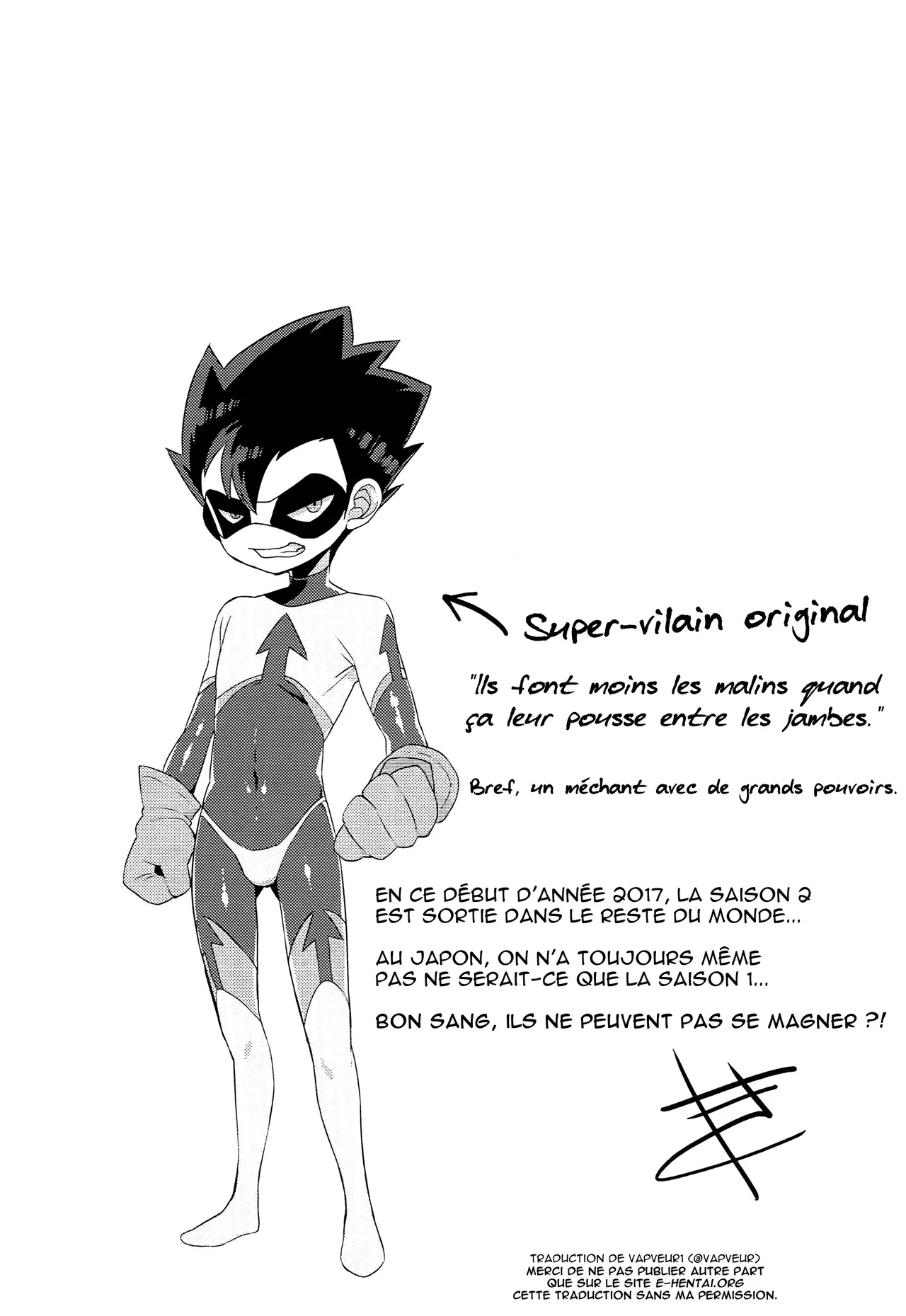 Teki no Shoi de Futanari ni Sareta Ladybug ga Cat Noir no Shojo o Ubacchau Hon  Un super-vilain a transforme Ladybug en Futanari qui sest empressee de prendre la virginite de Chat Noir numero d'image 23