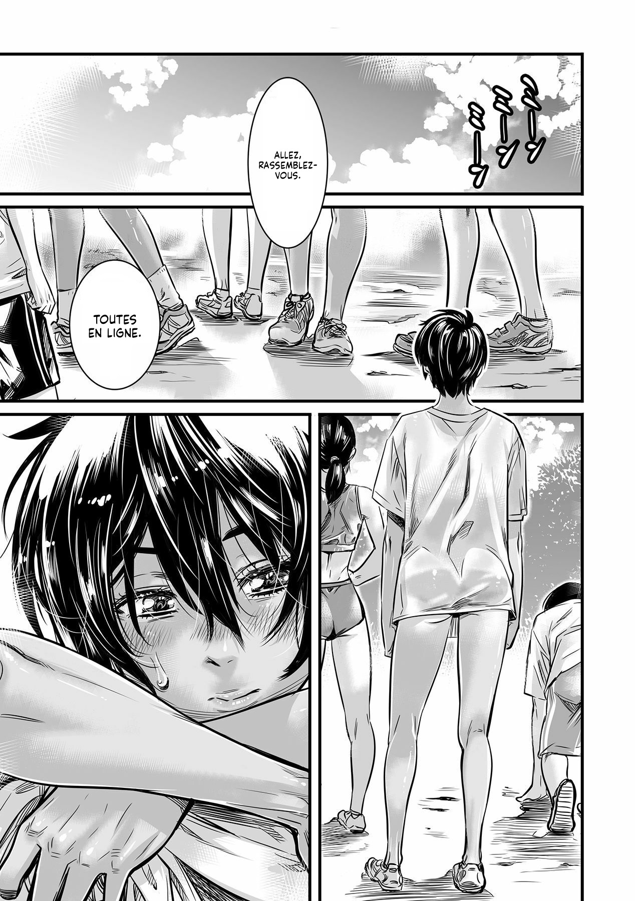 Shinchou 175cm no Rikujou Shoujo wa Kouhai Danshi no Seishi o Nomitagaru  Une Fille d1m75 qui fait de lAthletisme veut boire le Sperme de son petit copain numero d'image 3