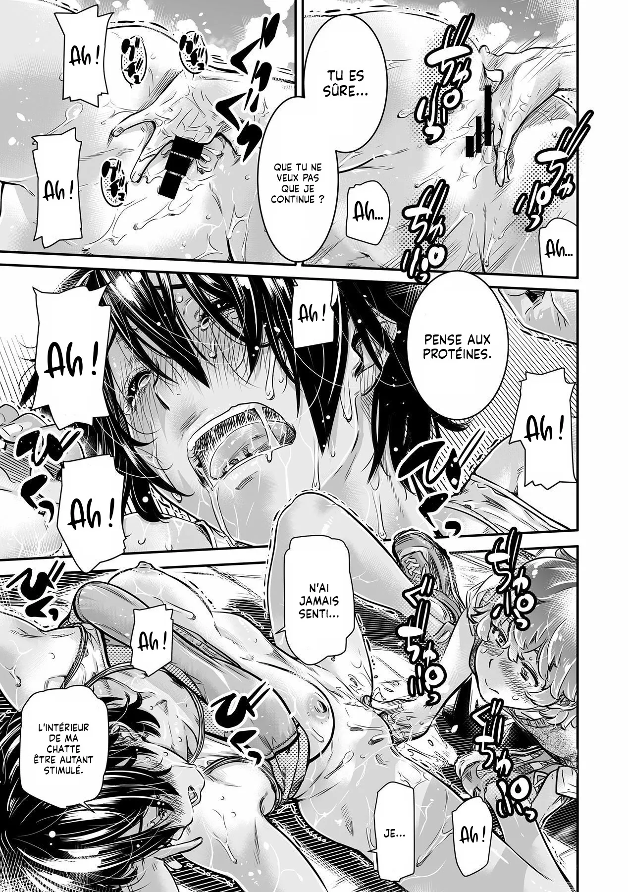Shinchou 175cm no Rikujou Shoujo wa Kouhai Danshi no Seishi o Nomitagaru  Une Fille d1m75 qui fait de lAthletisme veut boire le Sperme de son petit copain numero d'image 41