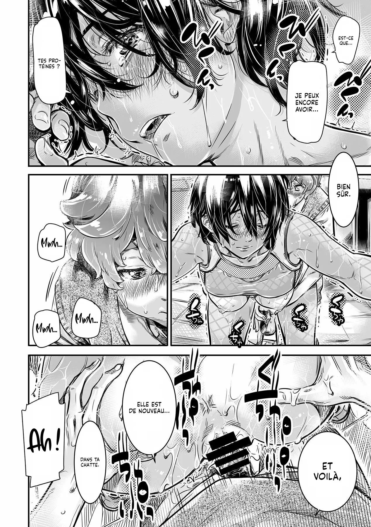 Shinchou 175cm no Rikujou Shoujo wa Kouhai Danshi no Seishi o Nomitagaru  Une Fille d1m75 qui fait de lAthletisme veut boire le Sperme de son petit copain numero d'image 42