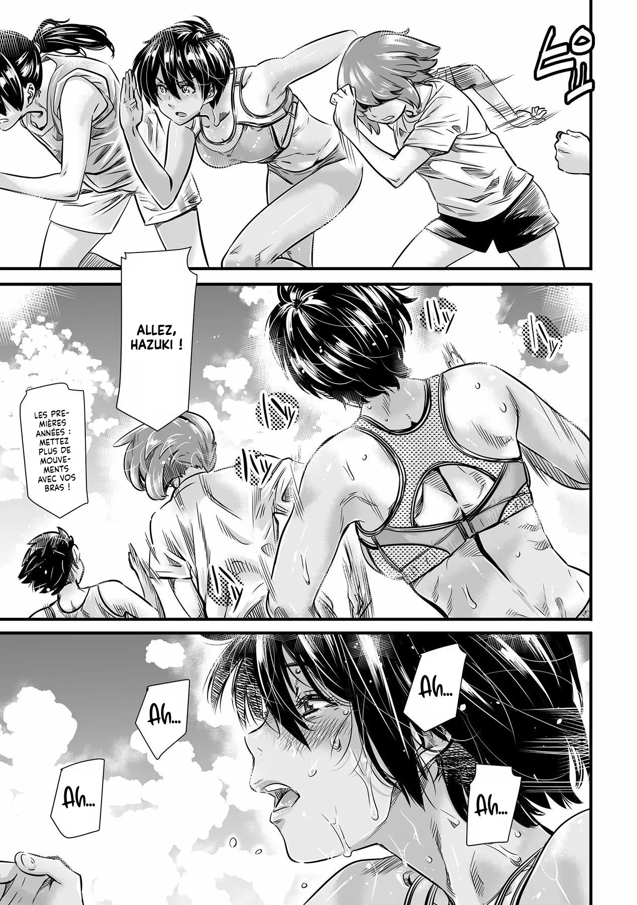Shinchou 175cm no Rikujou Shoujo wa Kouhai Danshi no Seishi o Nomitagaru  Une Fille d1m75 qui fait de lAthletisme veut boire le Sperme de son petit copain numero d'image 5