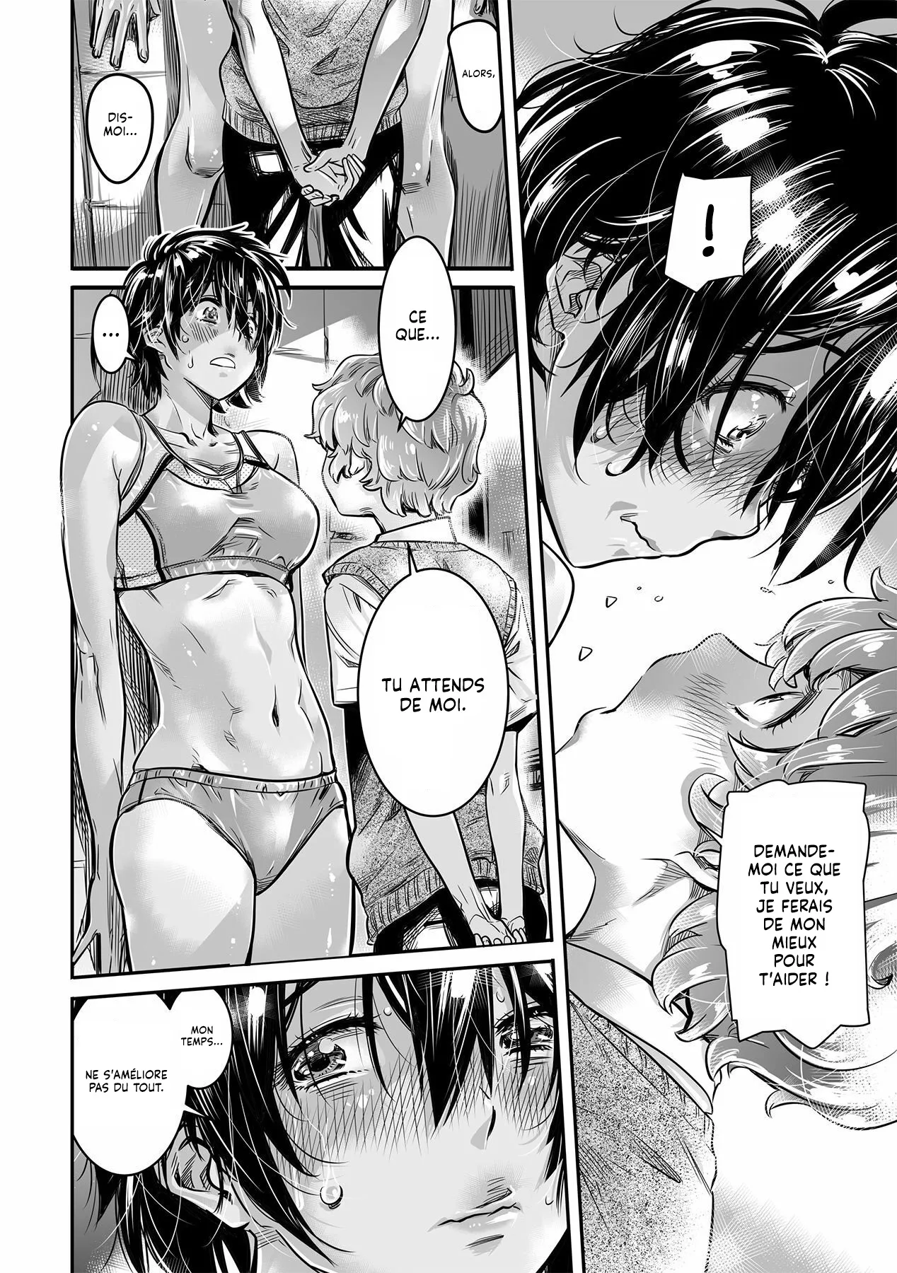 Shinchou 175cm no Rikujou Shoujo wa Kouhai Danshi no Seishi o Nomitagaru  Une Fille d1m75 qui fait de lAthletisme veut boire le Sperme de son petit copain numero d'image 10