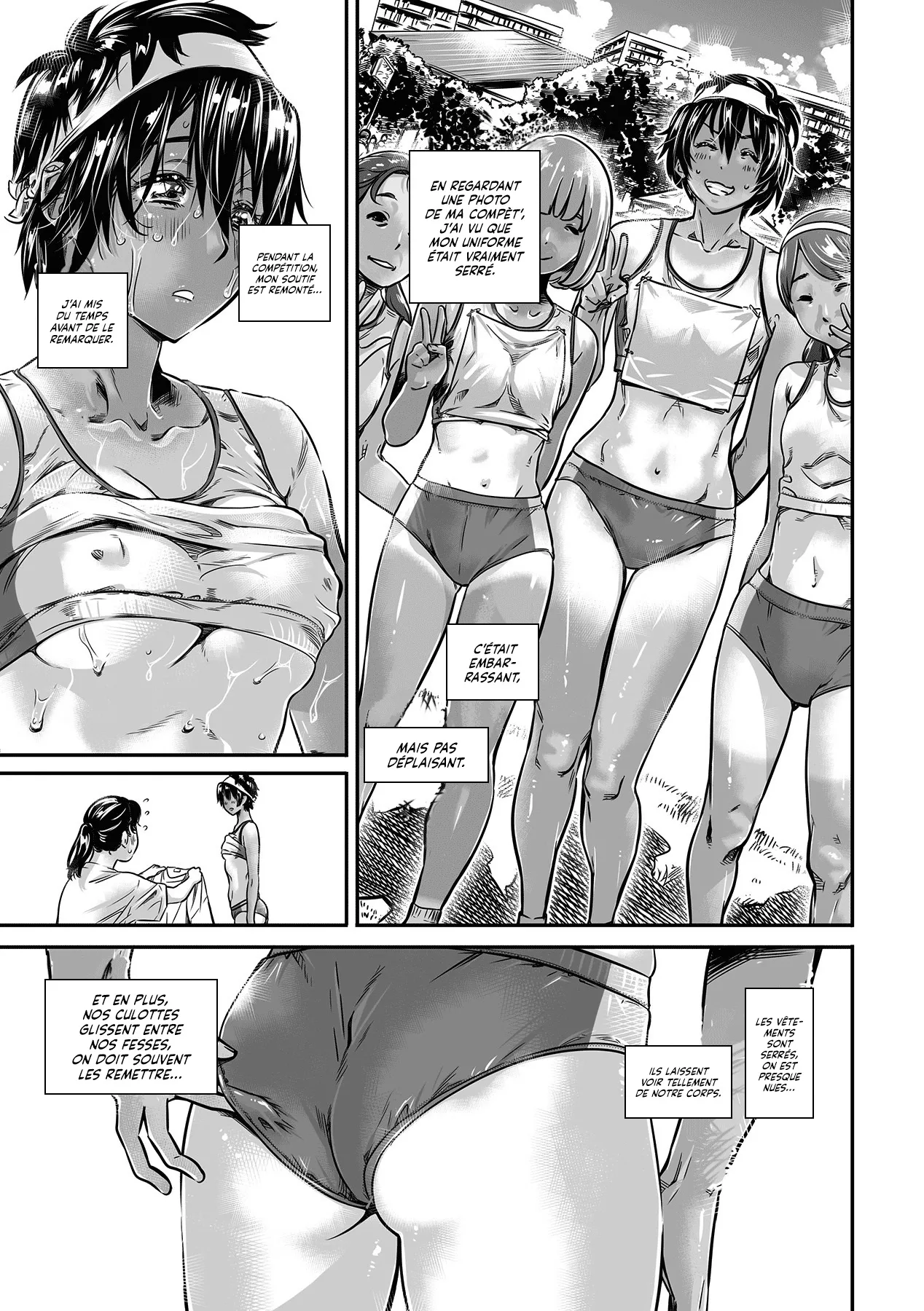 Shinchou 175cm no Rikujou Shoujo wa Kouhai Danshi no Seishi o Nomitagaru  Une Fille d1m75 qui fait de lAthletisme veut boire le Sperme de son petit copain numero d'image 15
