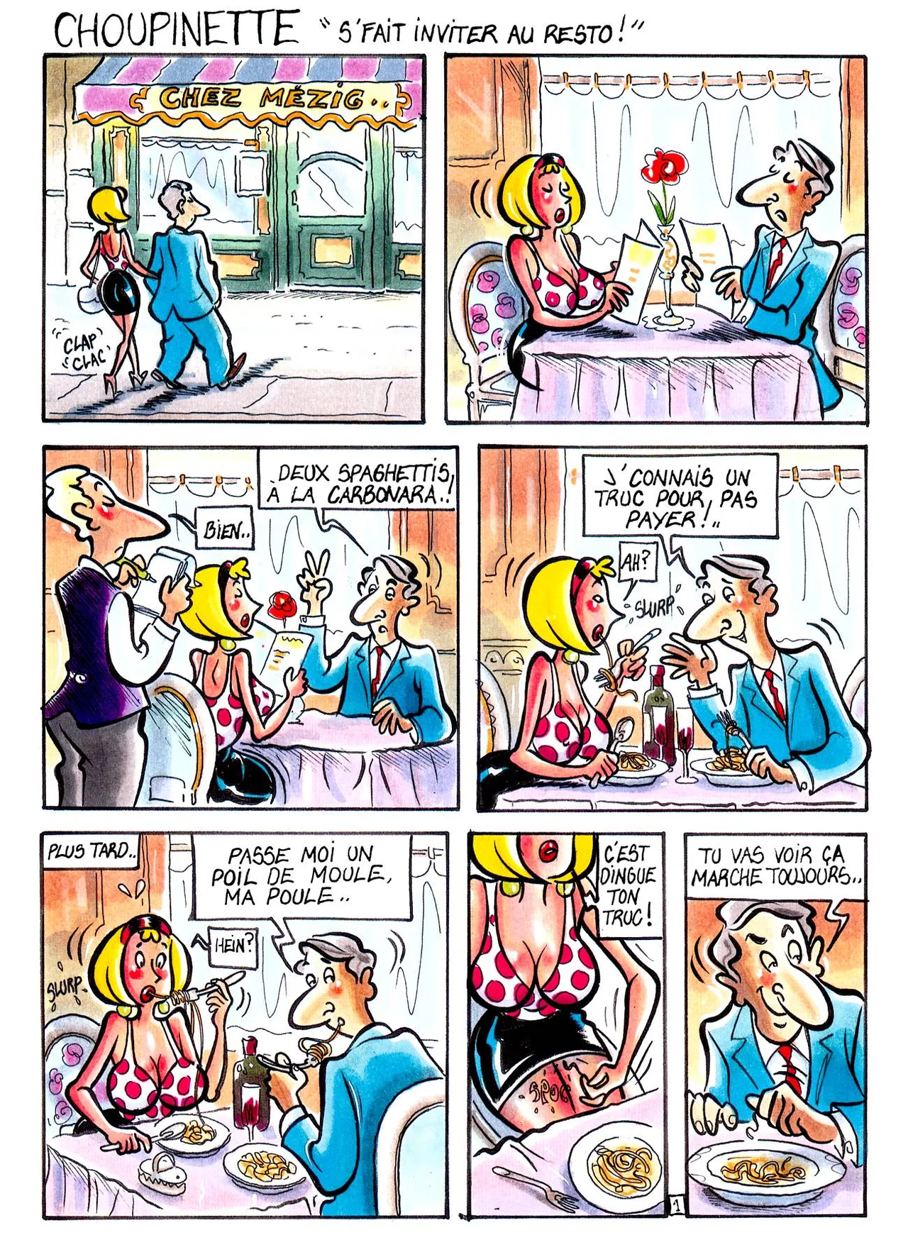 Rocheret  & Muze - Choupinette : Sfait inviter au resto ! numero d'image 1