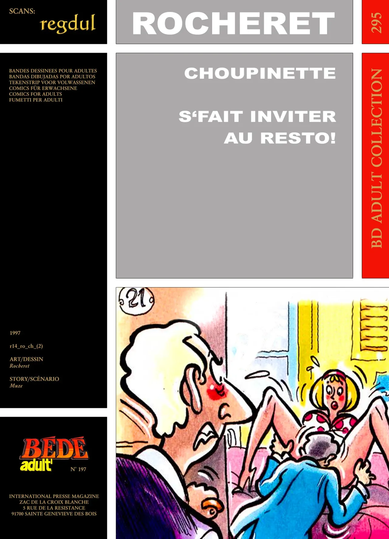 Rocheret  & Muze - Choupinette : Sfait inviter au resto !