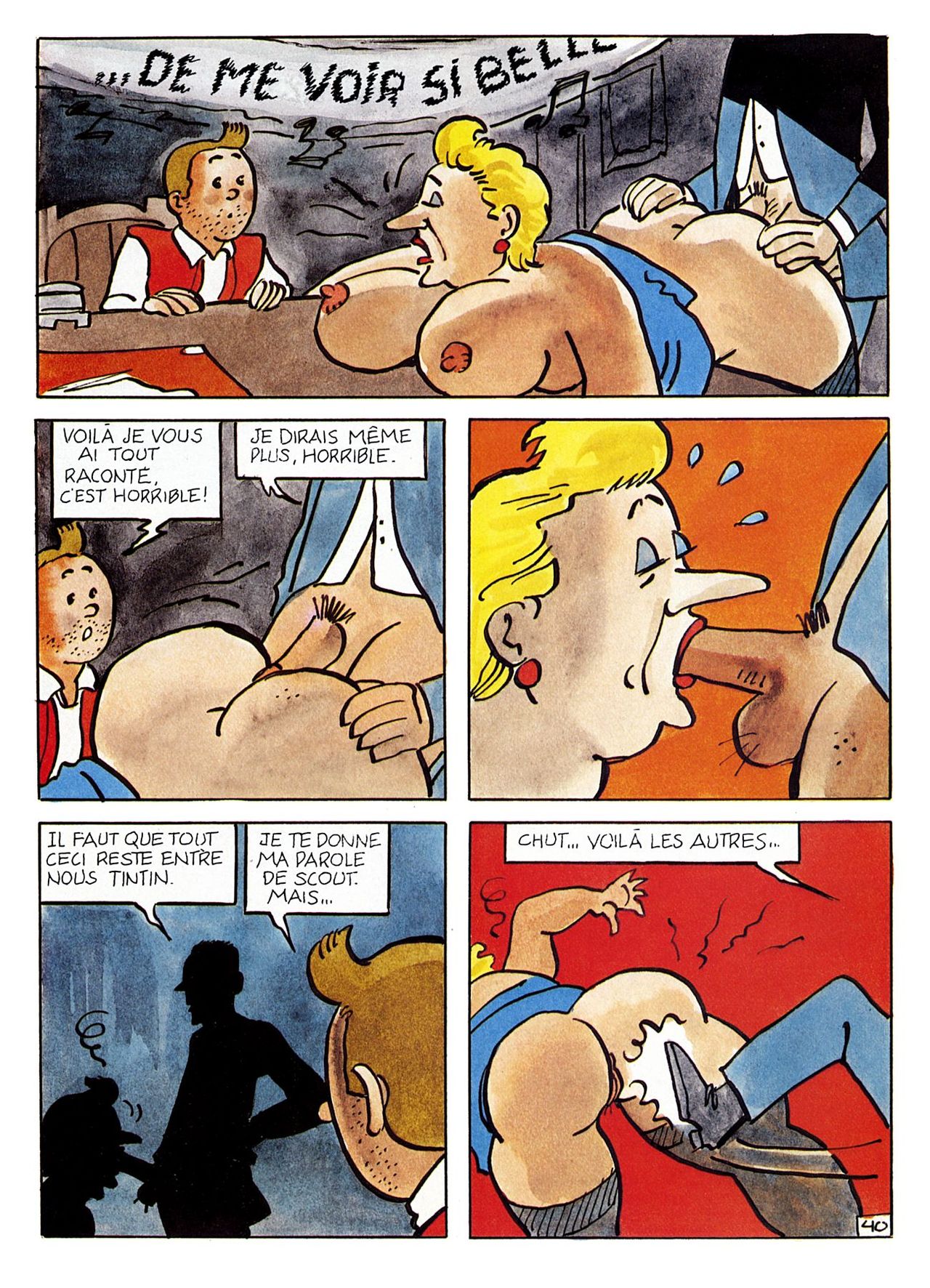 La Vie Sexuelle De Tintin numero d'image 43
