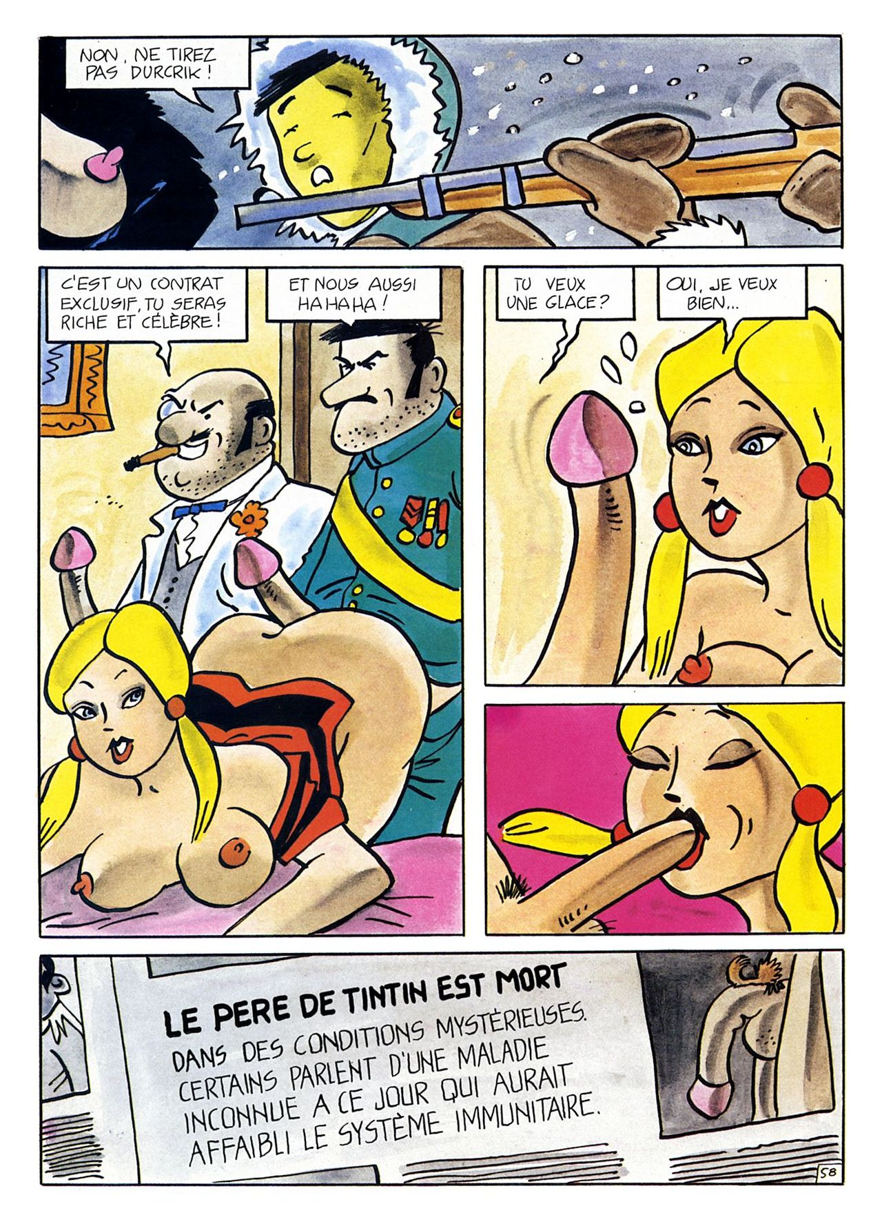 La Vie Sexuelle De Tintin numero d'image 61