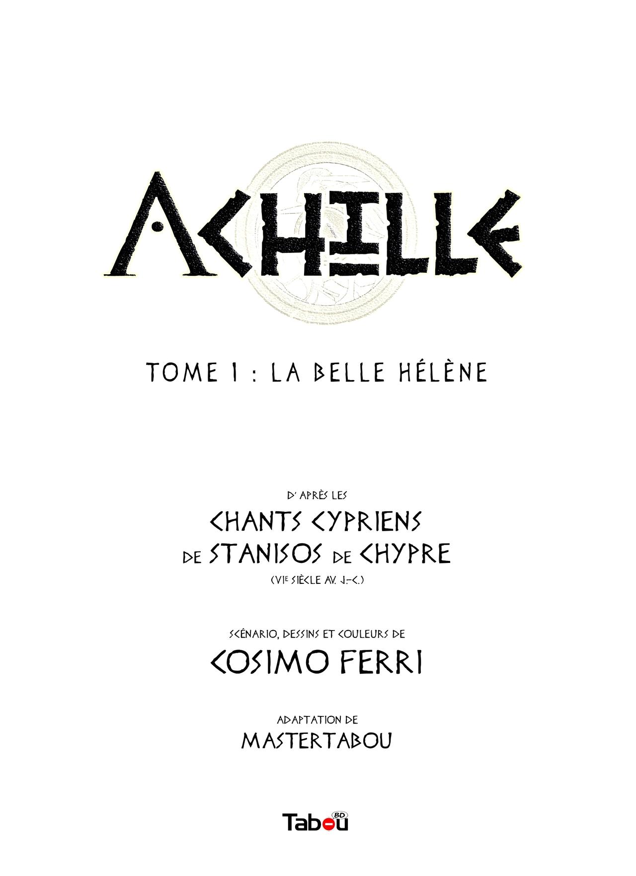 Achille 1 - La Belle Hélène numero d'image 2