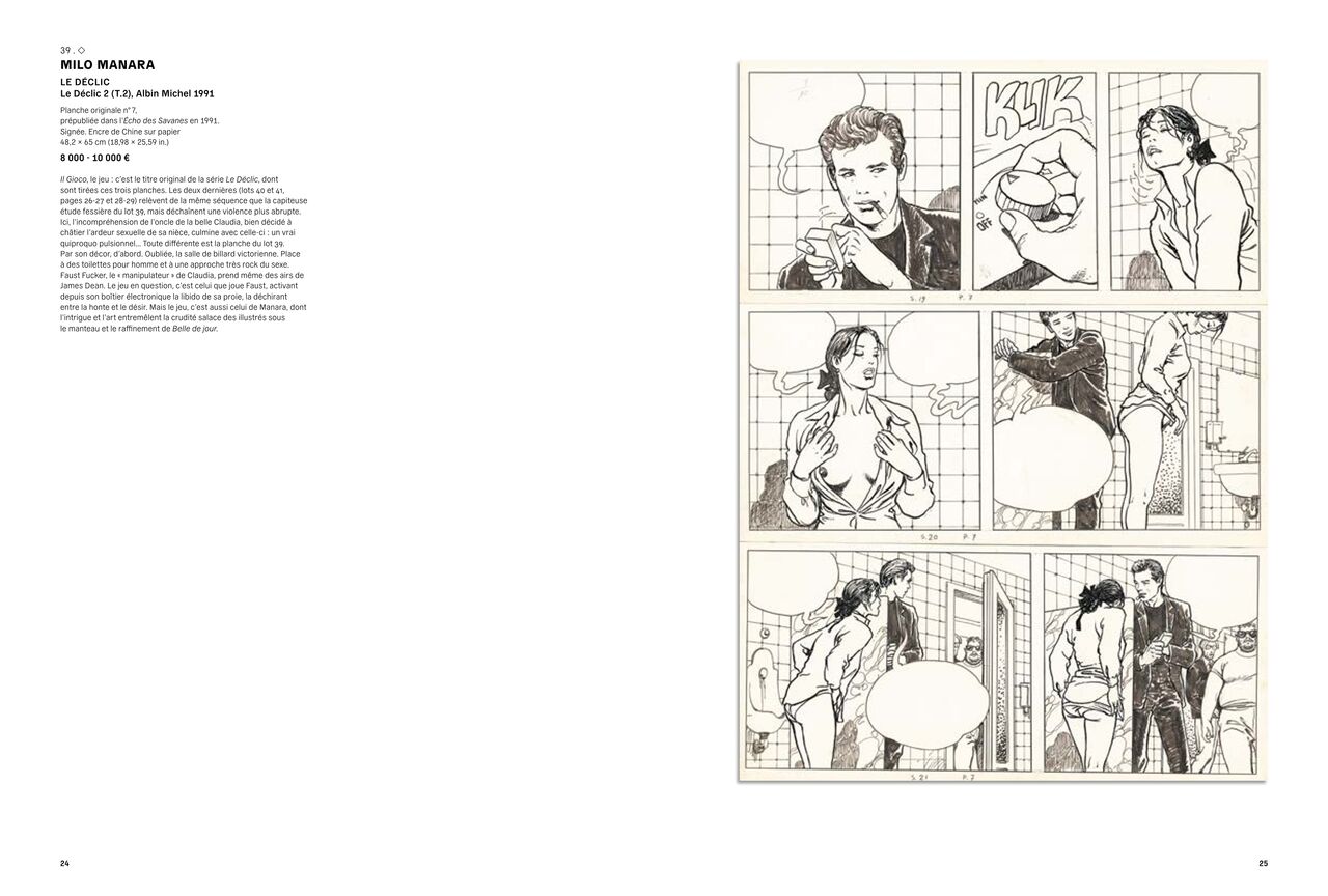 Manara Crepax Serpieri - Bande dessinée & illustration numero d'image 14