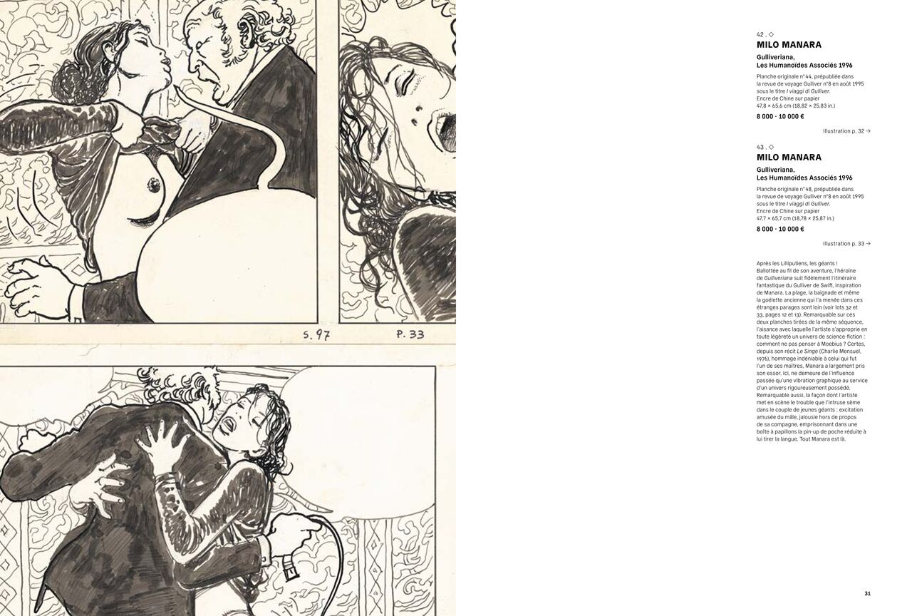 Manara Crepax Serpieri - Bande dessinée & illustration numero d'image 17