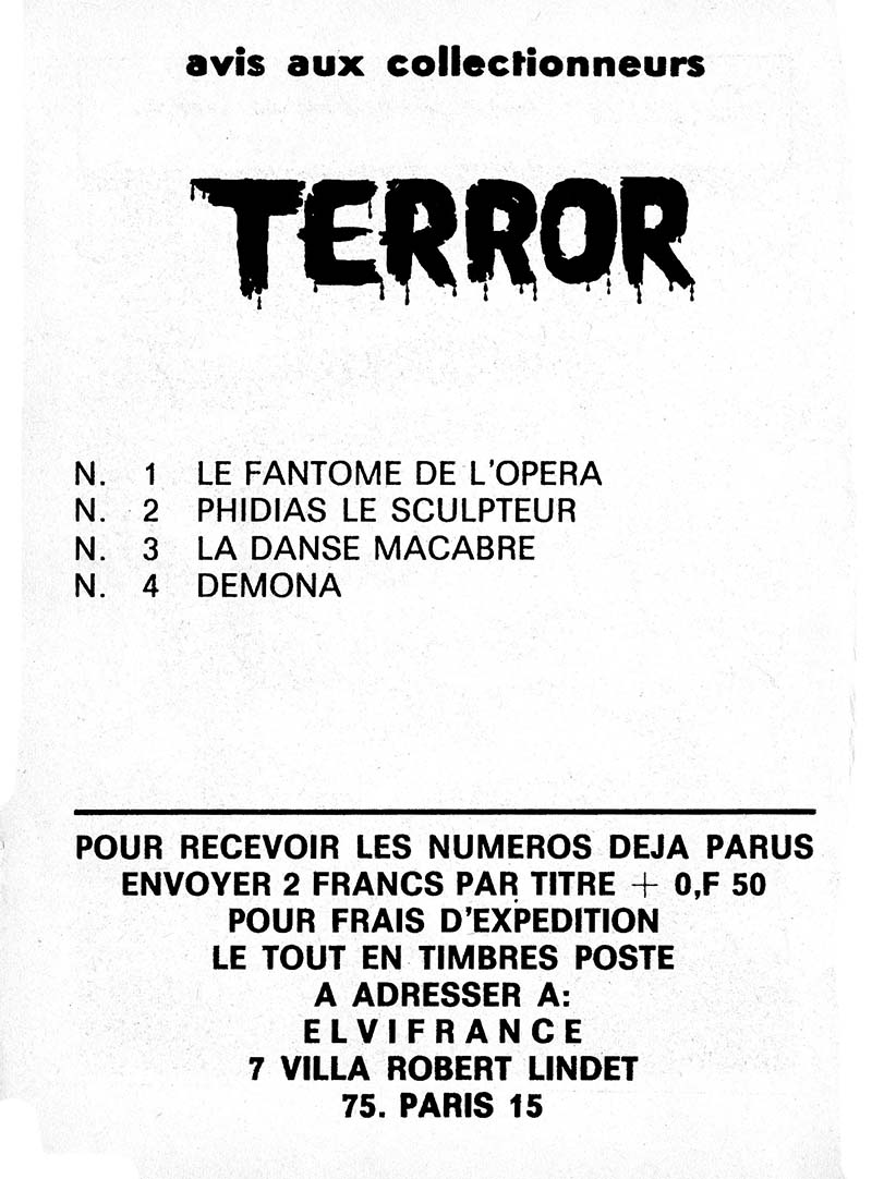 Terror 005 - Conte Gothique numero d'image 3