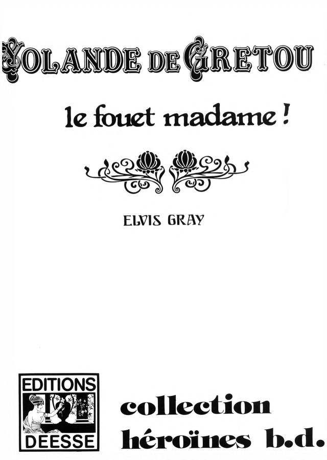Yolande De Gretou Le Fouet Madame numero d'image 2