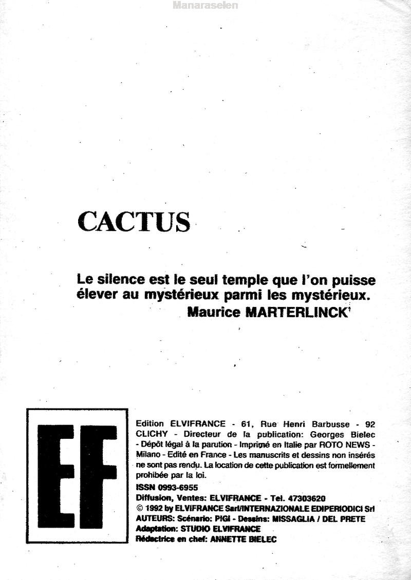 Elvifrance - Série blanche - 034 - Cactus numero d'image 2