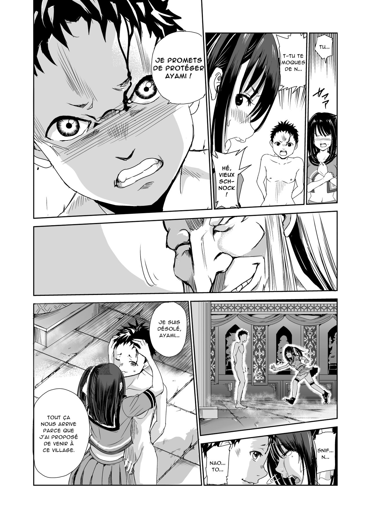 Tsuyagari Mura 1 ~Kareshi o Mamoru Tame Hikyou no Mura de Kyousei Gohoushi & NTR Sex~ numero d'image 24