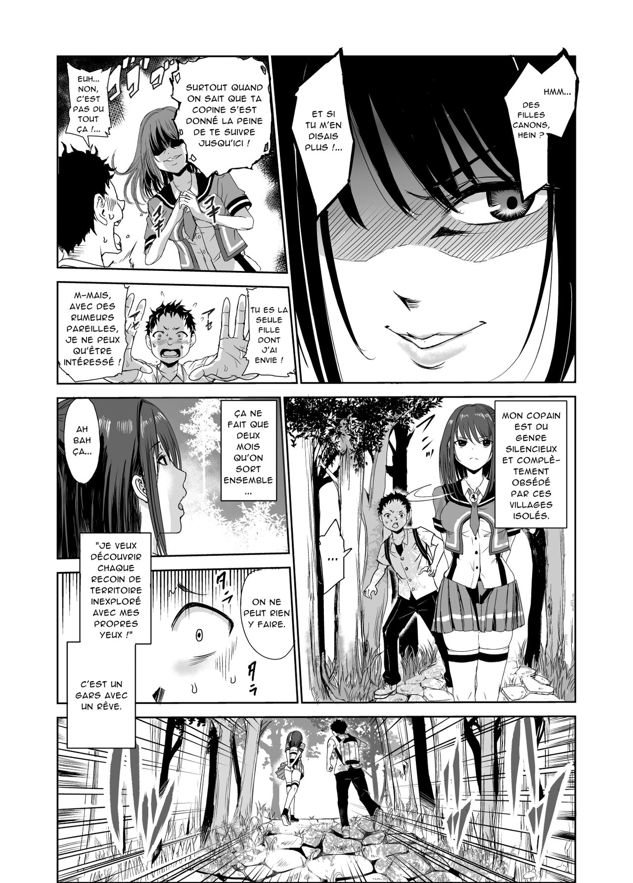 Tsuyagari Mura 1 ~Kareshi o Mamoru Tame Hikyou no Mura de Kyousei Gohoushi & NTR Sex~ numero d'image 3