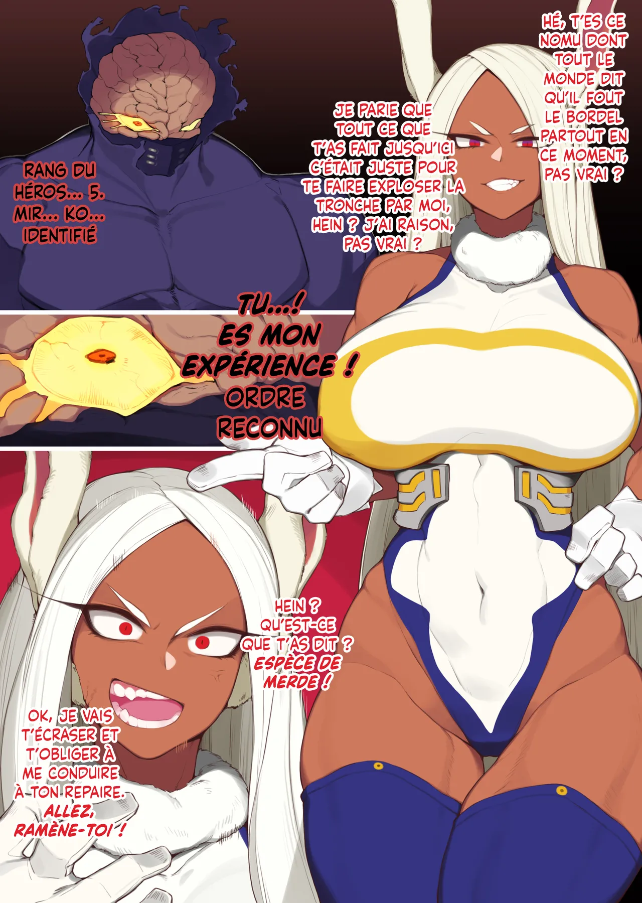 Mirko Perd Contre un Nomu et se Fait Defoncer par une Bite Gigantesque numero d'image 1