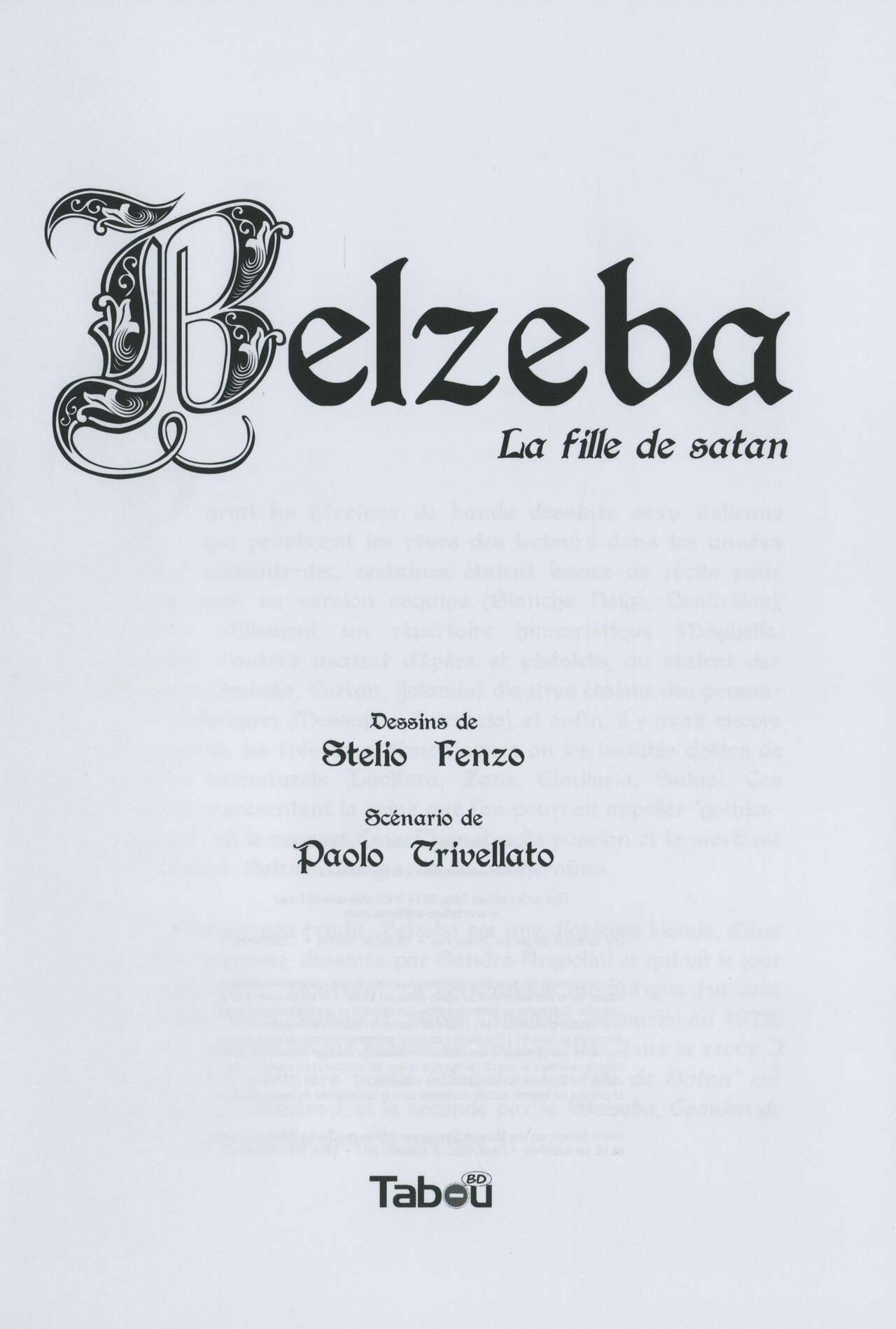 Fenzo Belzeba numero d'image 2