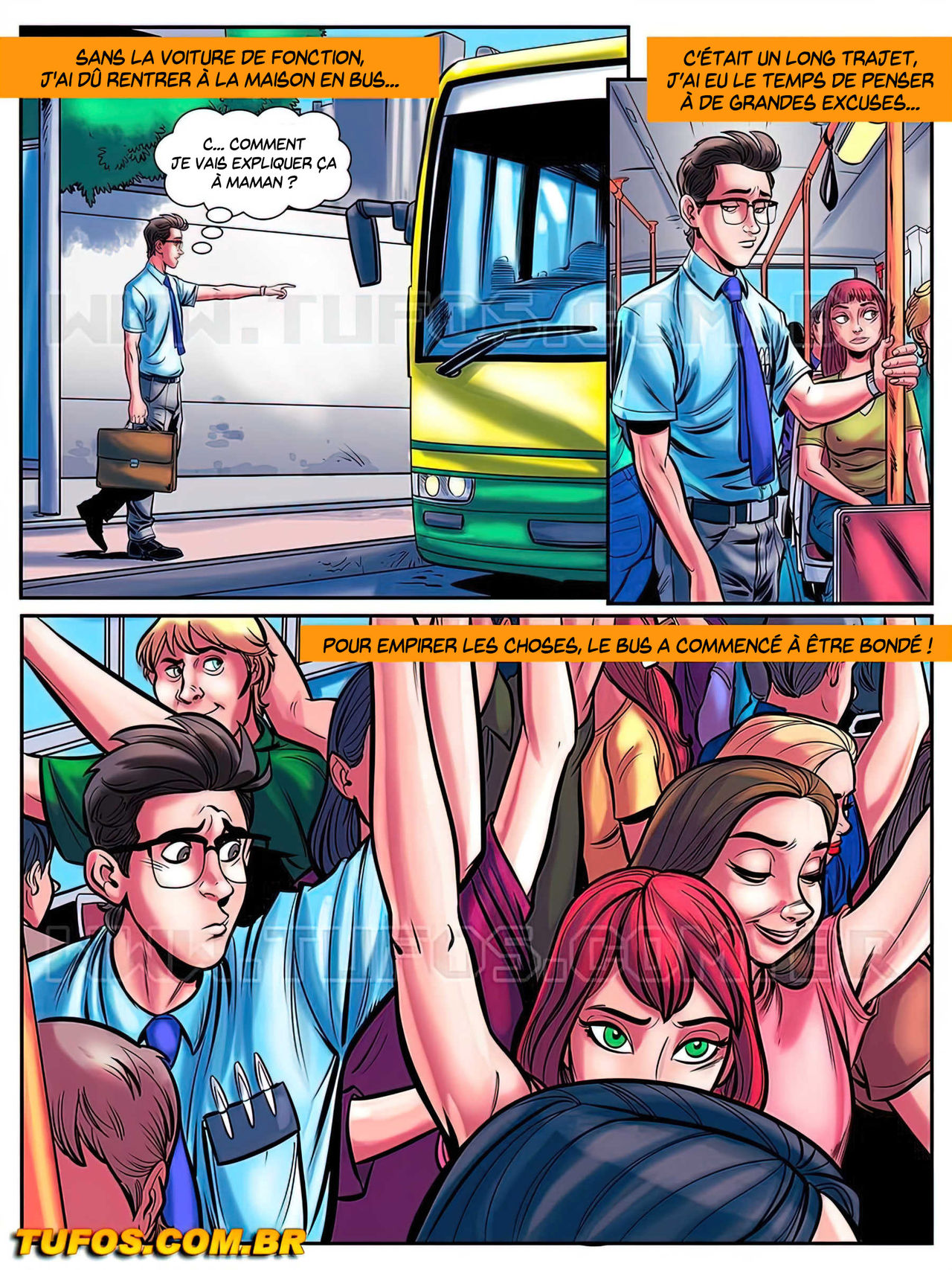 The Nerd Stallion 8 - Dry humping on the crowded bus numero d'image 3