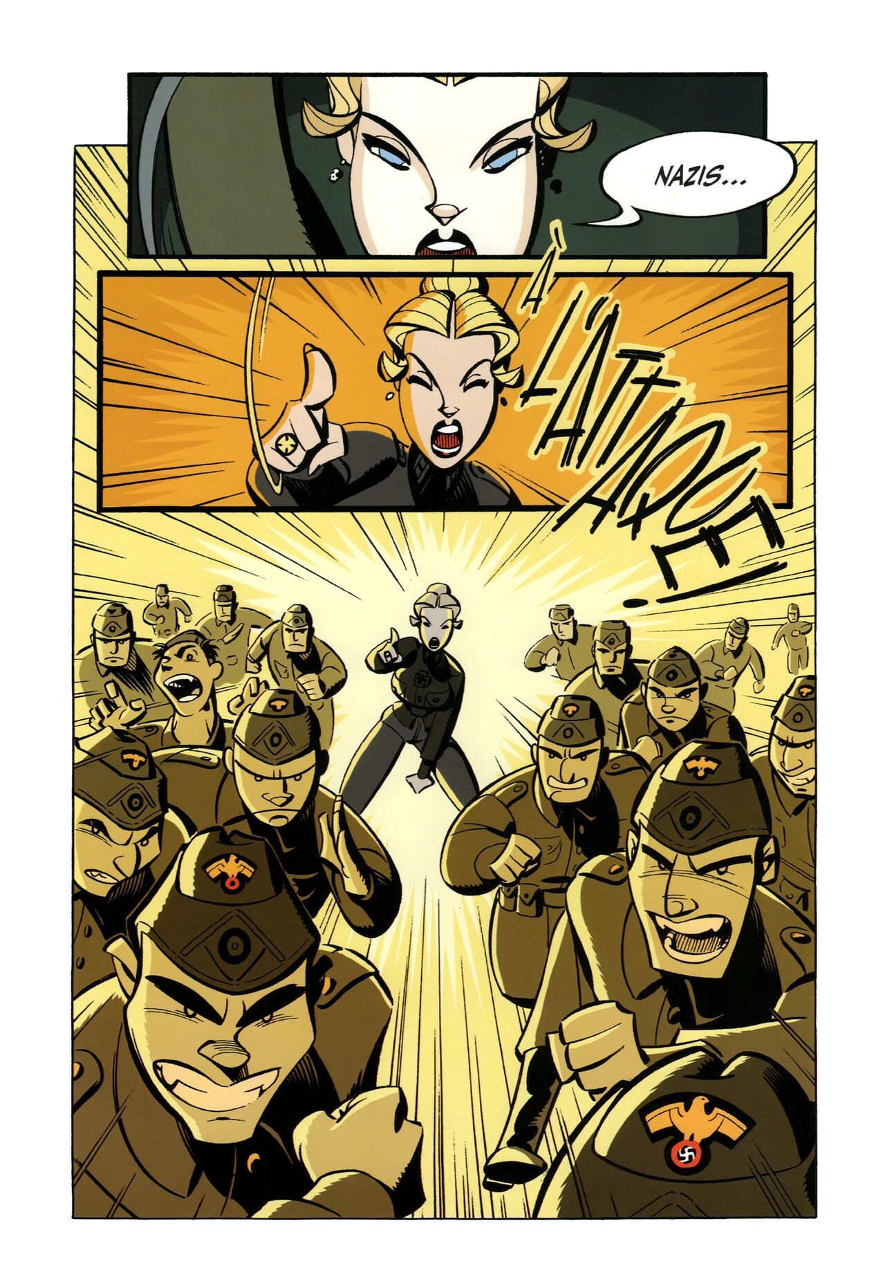 Rex Steele: Nazi Smasher - Greta Schultz Art + Screenshots + Comic Panels + Upscaled Screenshots numero d'image 76