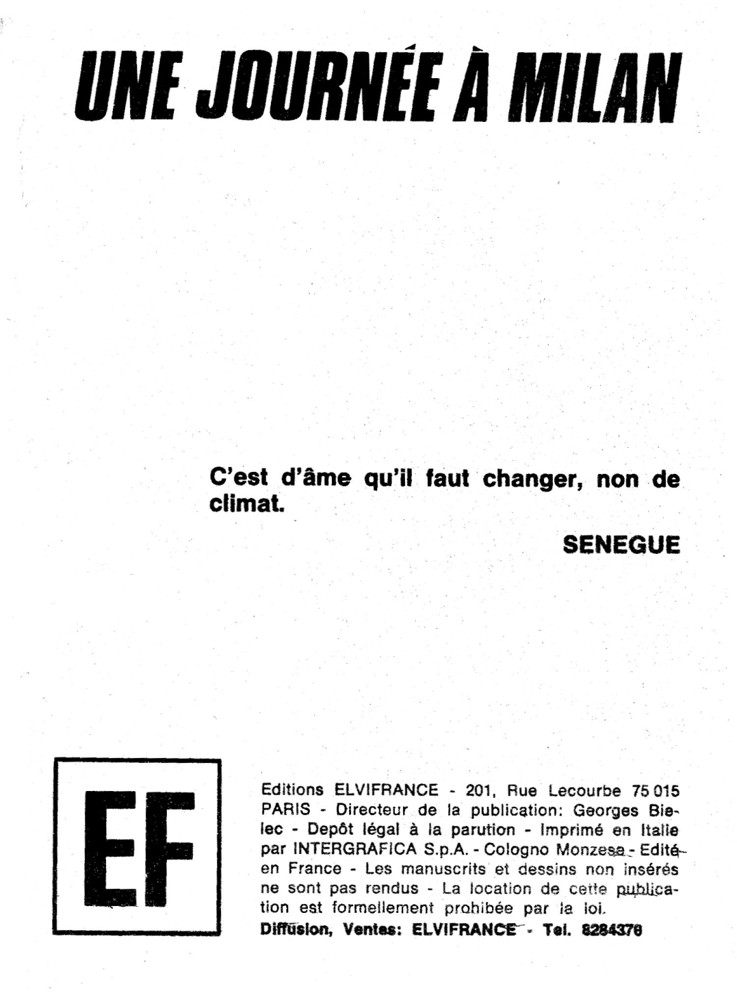 Hors-série ROUGE N°A19 - Une Journée à Milan numero d'image 4