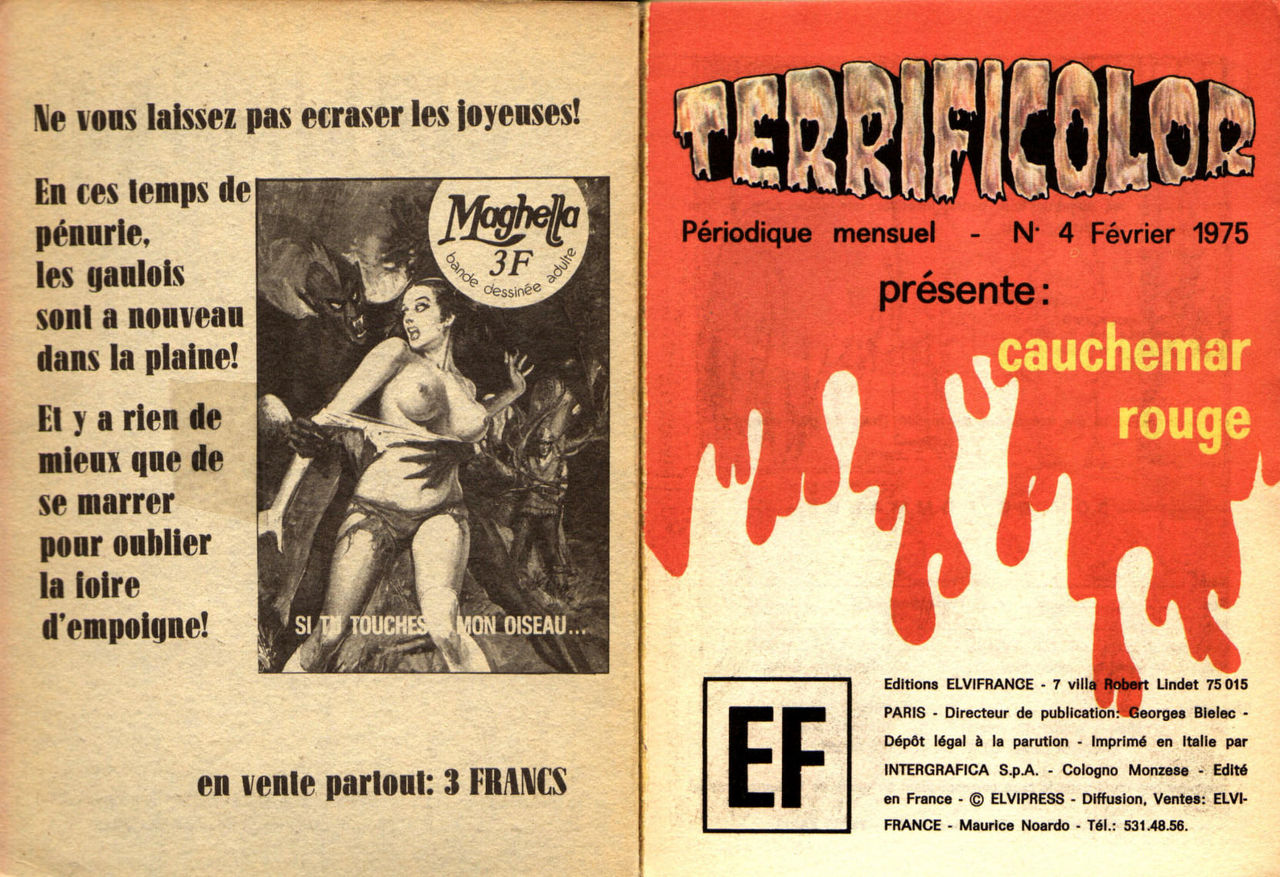 Terrificolor - T04 - Cauchemar rouge numero d'image 1