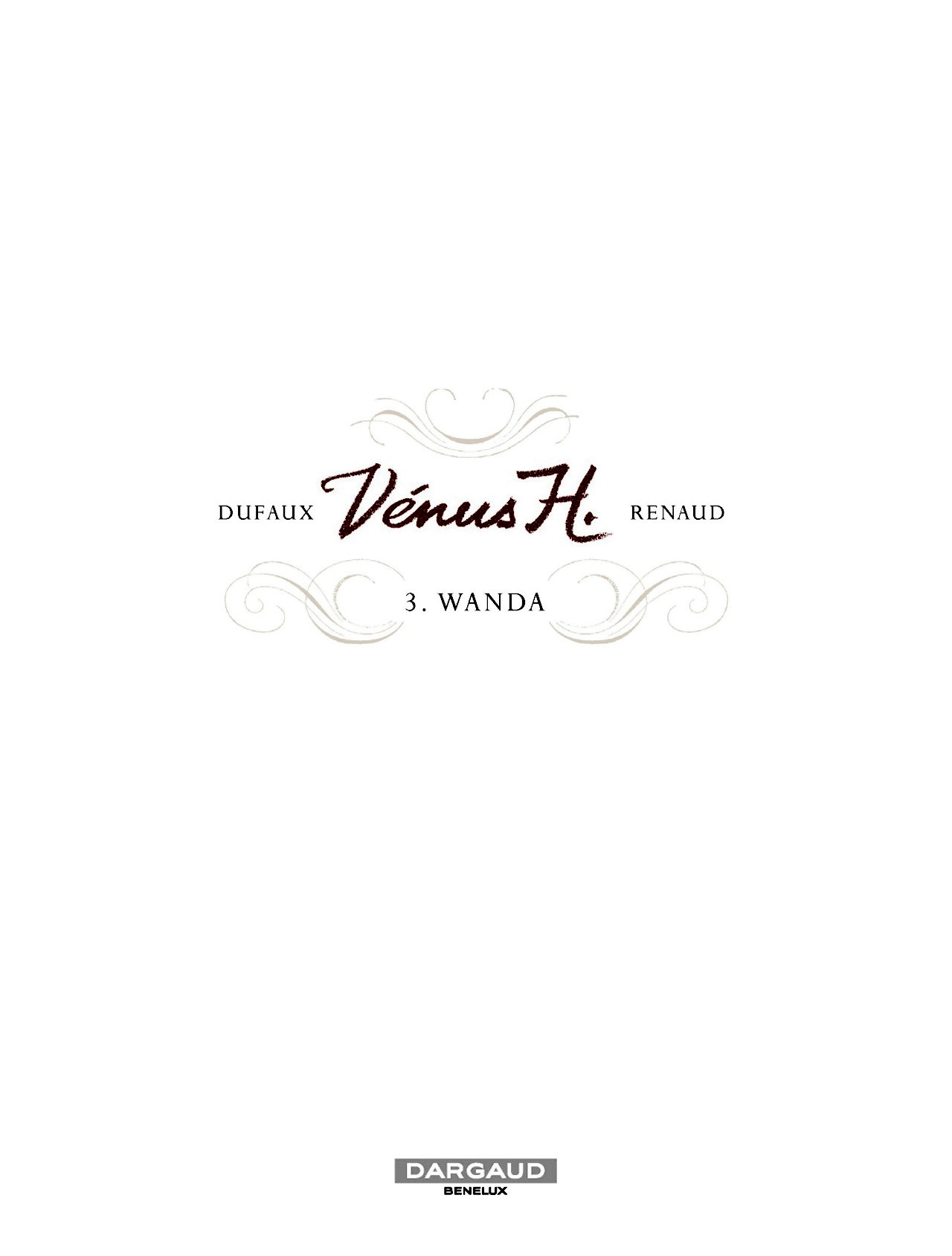 Venus H.  - Volume 3 : Wanda numero d'image 1