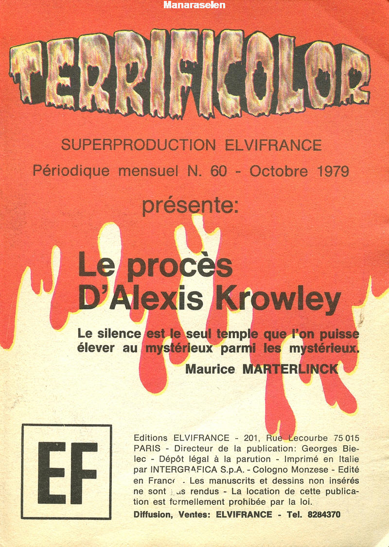 Elvifrance - Terrificolor - 060 - Le procès dAlexis Krowley numero d'image 2