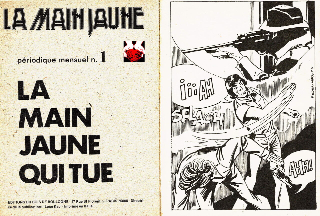 La Main Jaune - 001 - La Main Jaune Qui Tue numero d'image 1