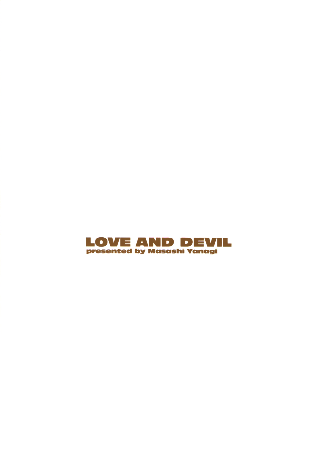 Renai Akuma 1 - Love and Devil Ch. 1-3 numero d'image 3