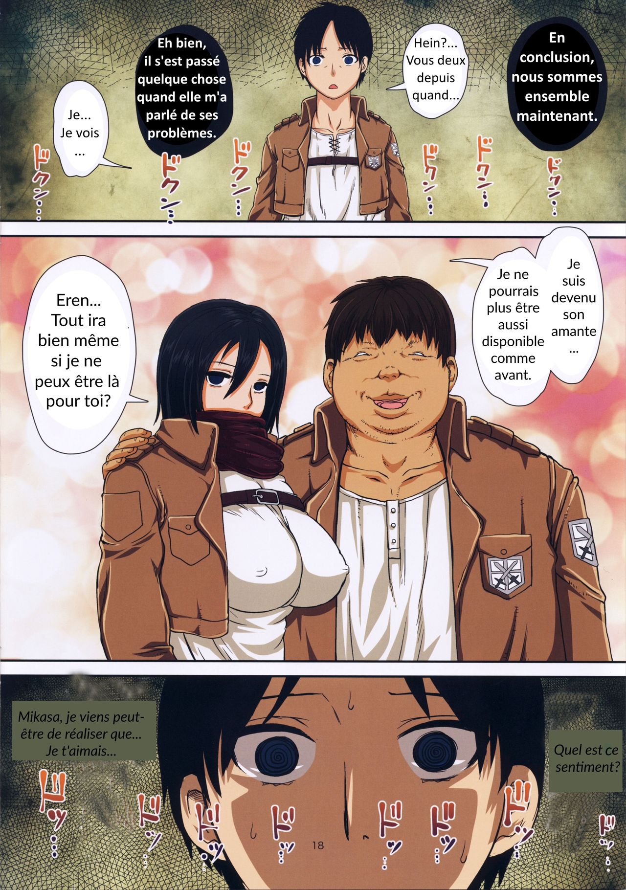 Fukkin Joshi Mikasa Ackerman wa Taishuu ga Ki ni naru Otoshi goro. numero d'image 18