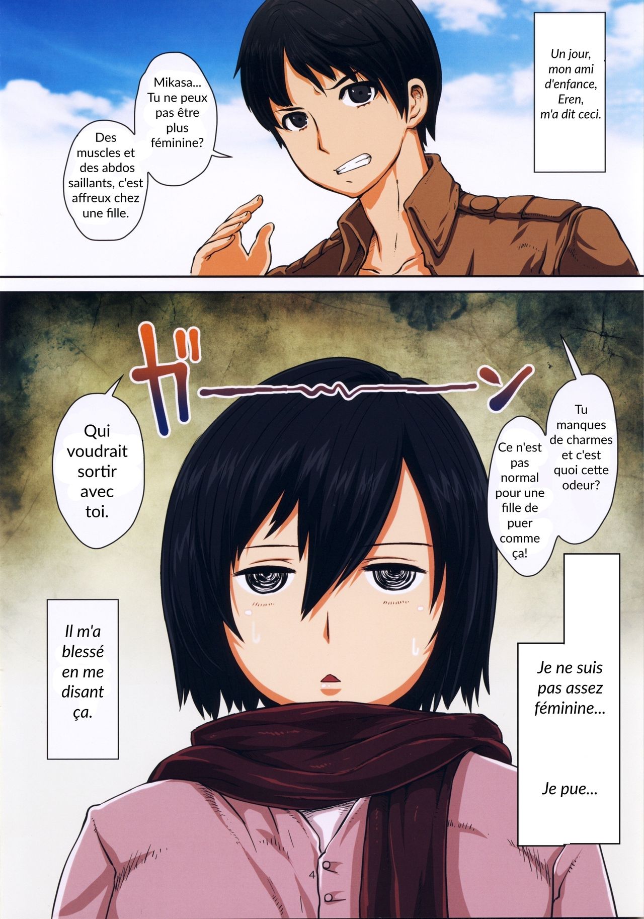 Fukkin Joshi Mikasa Ackerman wa Taishuu ga Ki ni naru Otoshi goro. numero d'image 4