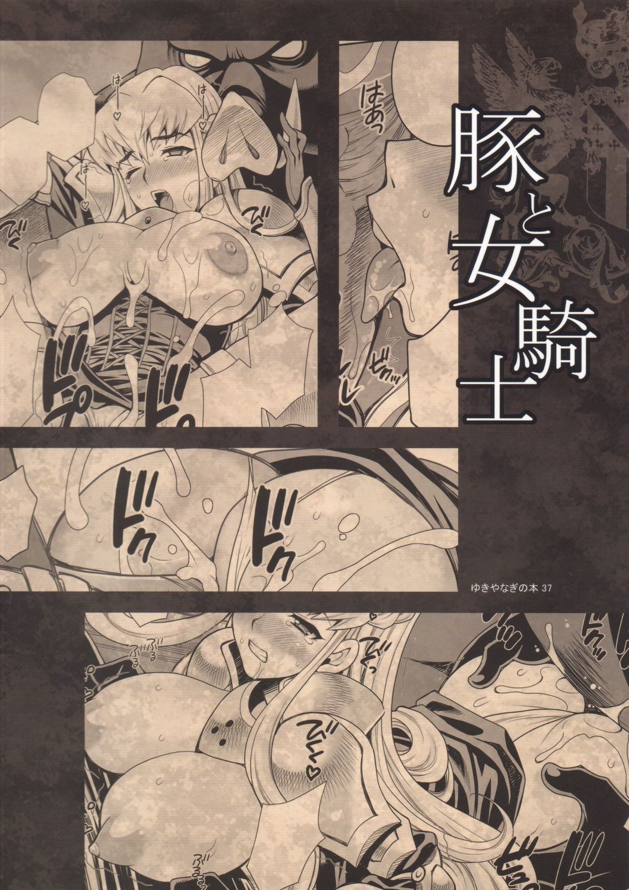 Yukiyanagi no Hon 37 Buta to Onnakishi - Lady knight in love with Orc numero d'image 25