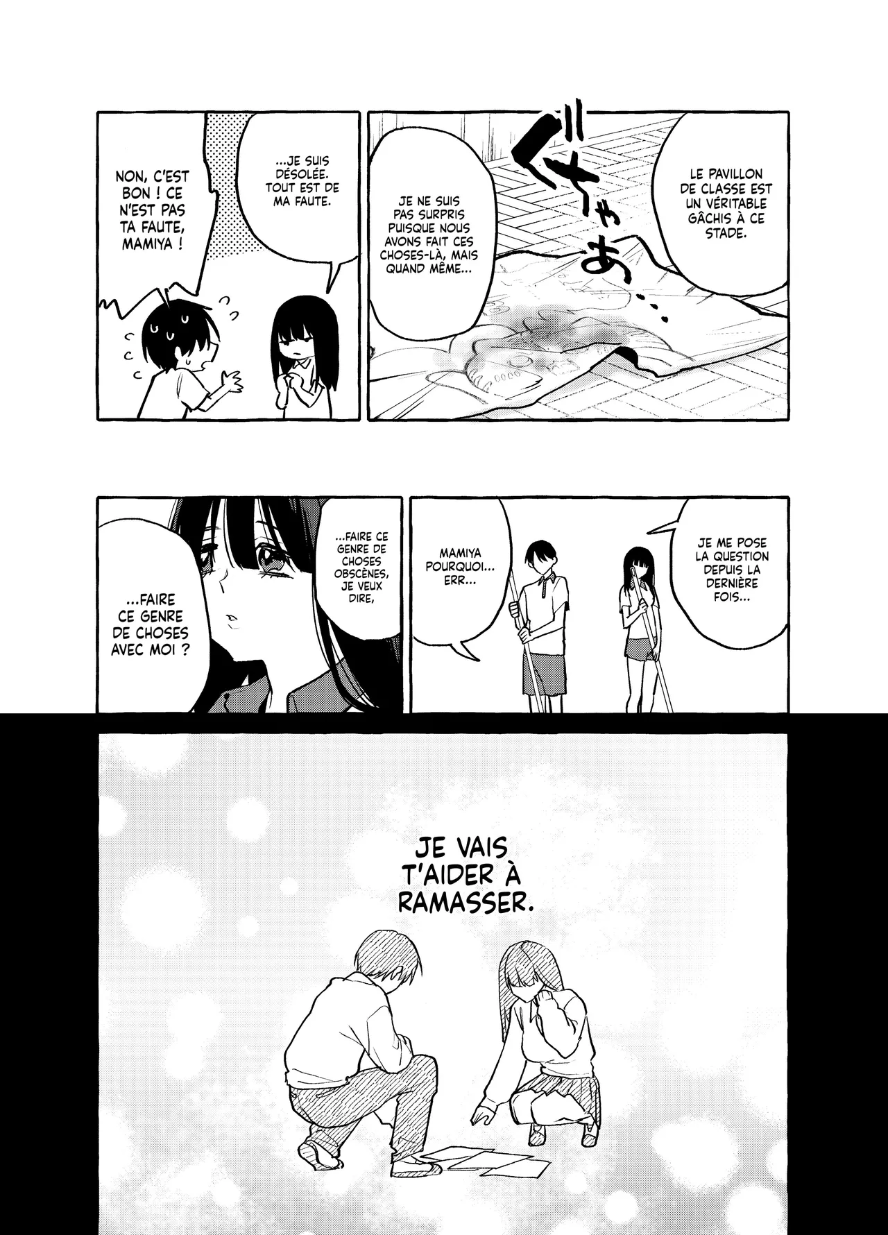 Tonari no Seki no Mamiya-san - Mamiya shows off her boobs. numero d'image 38