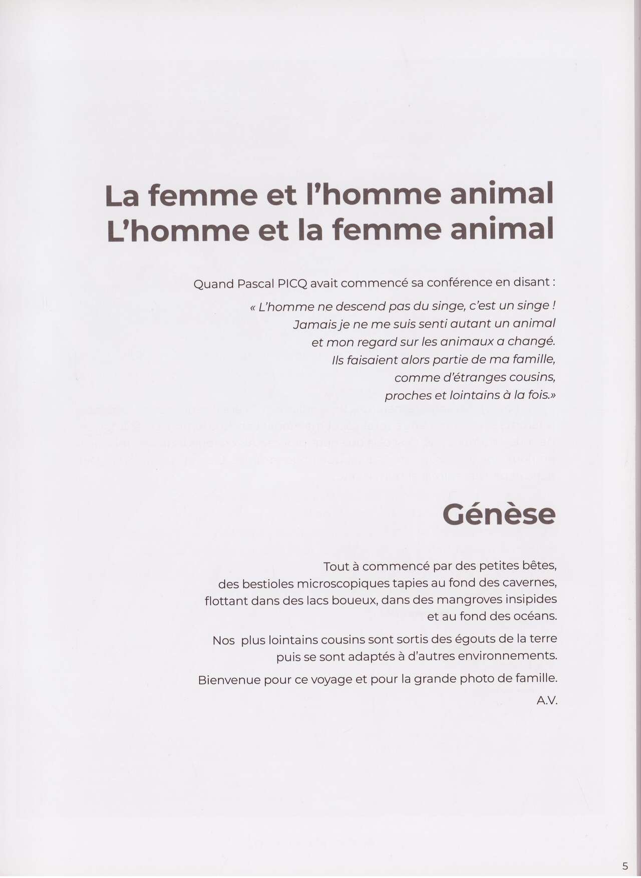 La femme et lHomme animal numero d'image 5