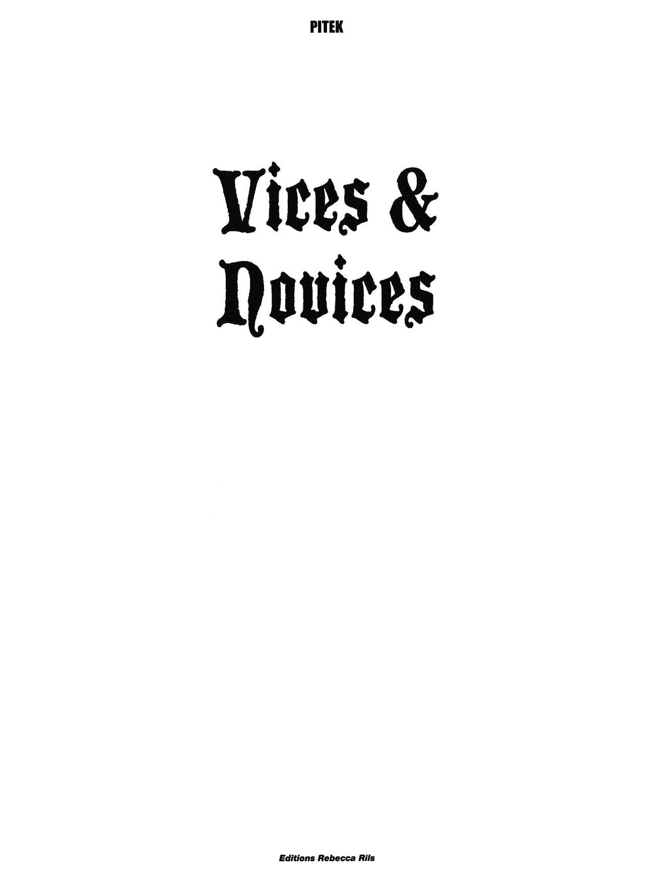 Vices & Novices numero d'image 2