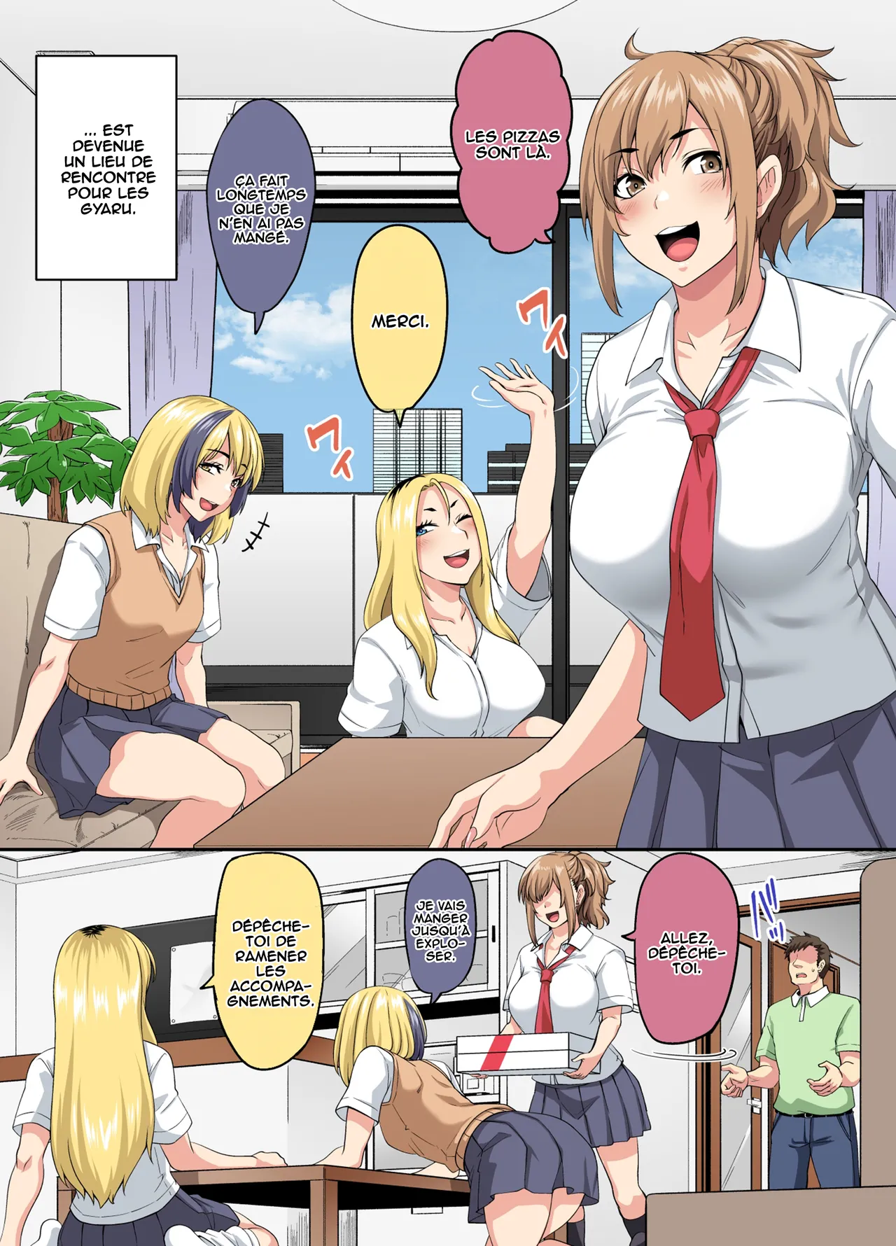 Papakatsu SeFri Gal ga Tomodachi o Tsurete kita node Kuttetara Gyaku ni Kakomare Yowasare Shiboritorare Ie o Yaribeya Atsukai sareru Hanashi numero d'image 2
